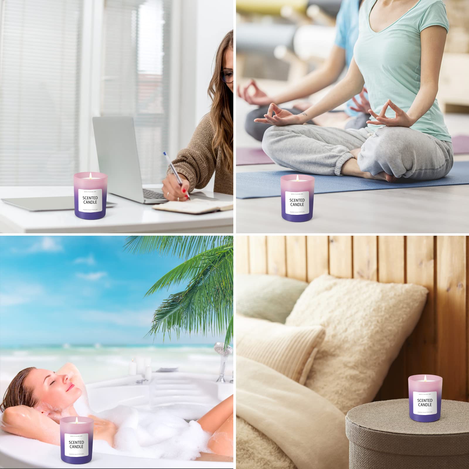 Candles, Scented Candles, Candles for Home Scented, Scented Candle Gift Set for Women