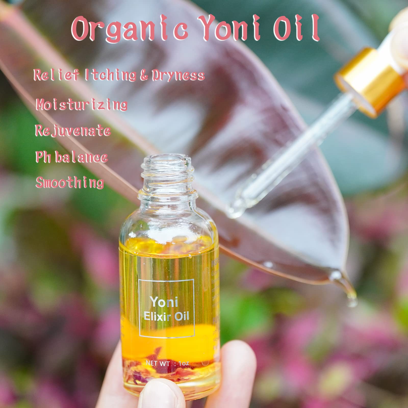 forvirness Feminine Wash & Natural Yoni Oil Set, Vaginal Wash with Cleaning Factor - Remove Odor