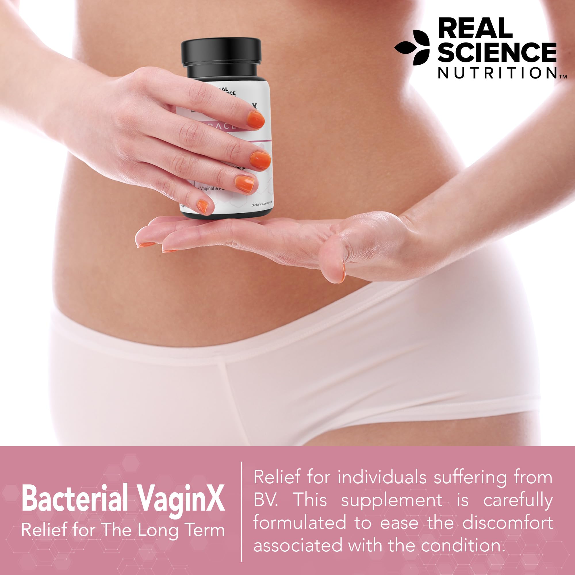 Real Science Nutrition Offers Bacterial VaginX Miracle - Nitric Oxide Enhanced Formulated
