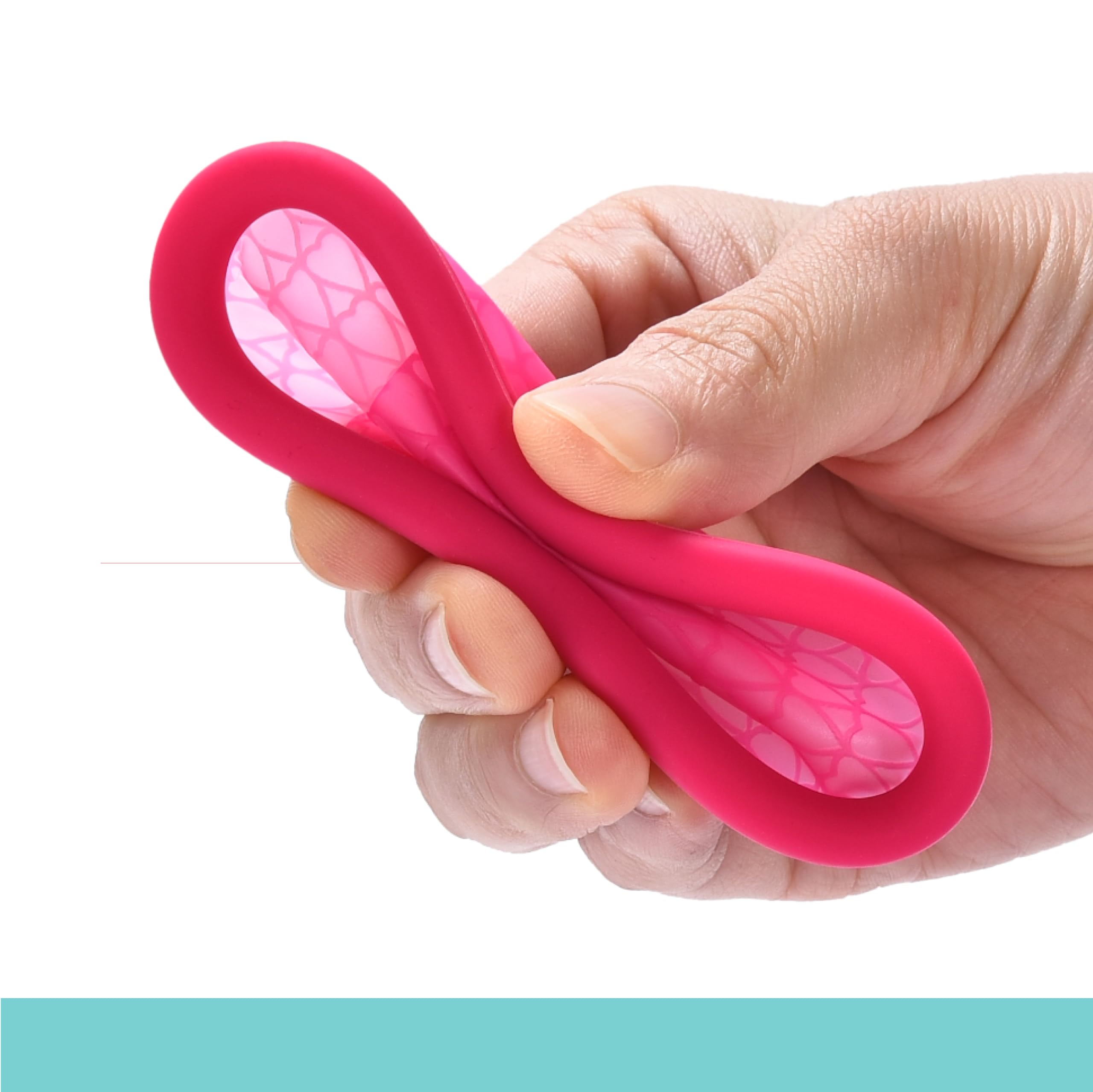 Hawwwy Reusable Menstrual Cup - Washable Period Cup with Flat-fold Compact Design