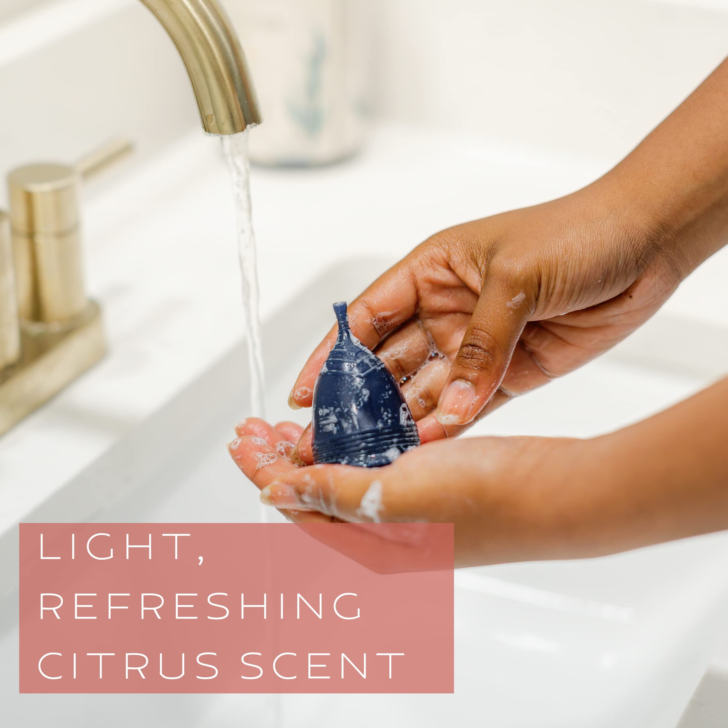 Menstrual Cup Wash - Best Formula to Wash Your Period Cups - Organic and Natural Ingredients