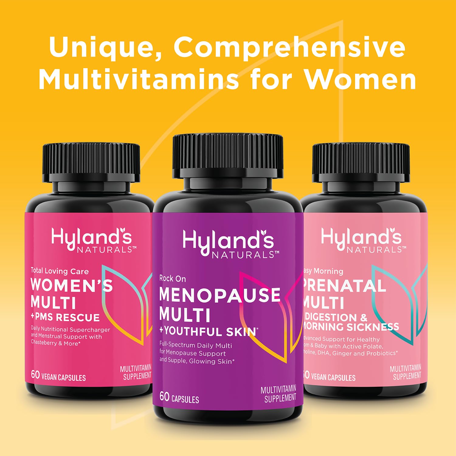 Hyland's Naturals Rock On Menopause + Youthful Skin Care Multivitamin for Women