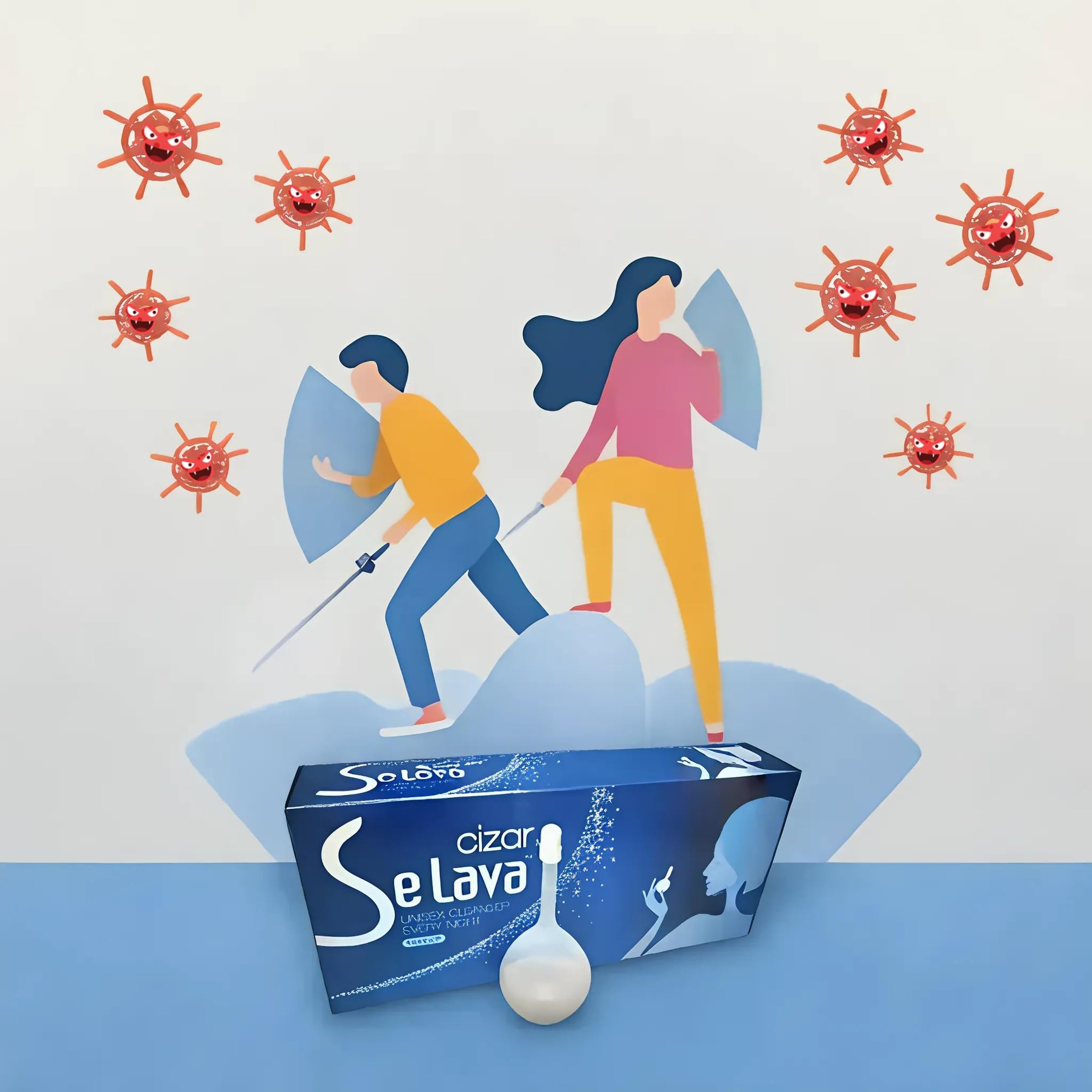 Cizar - Selava, Feminine Wash 15ml 7ea, Gynecologists Developed, Preservative-Free