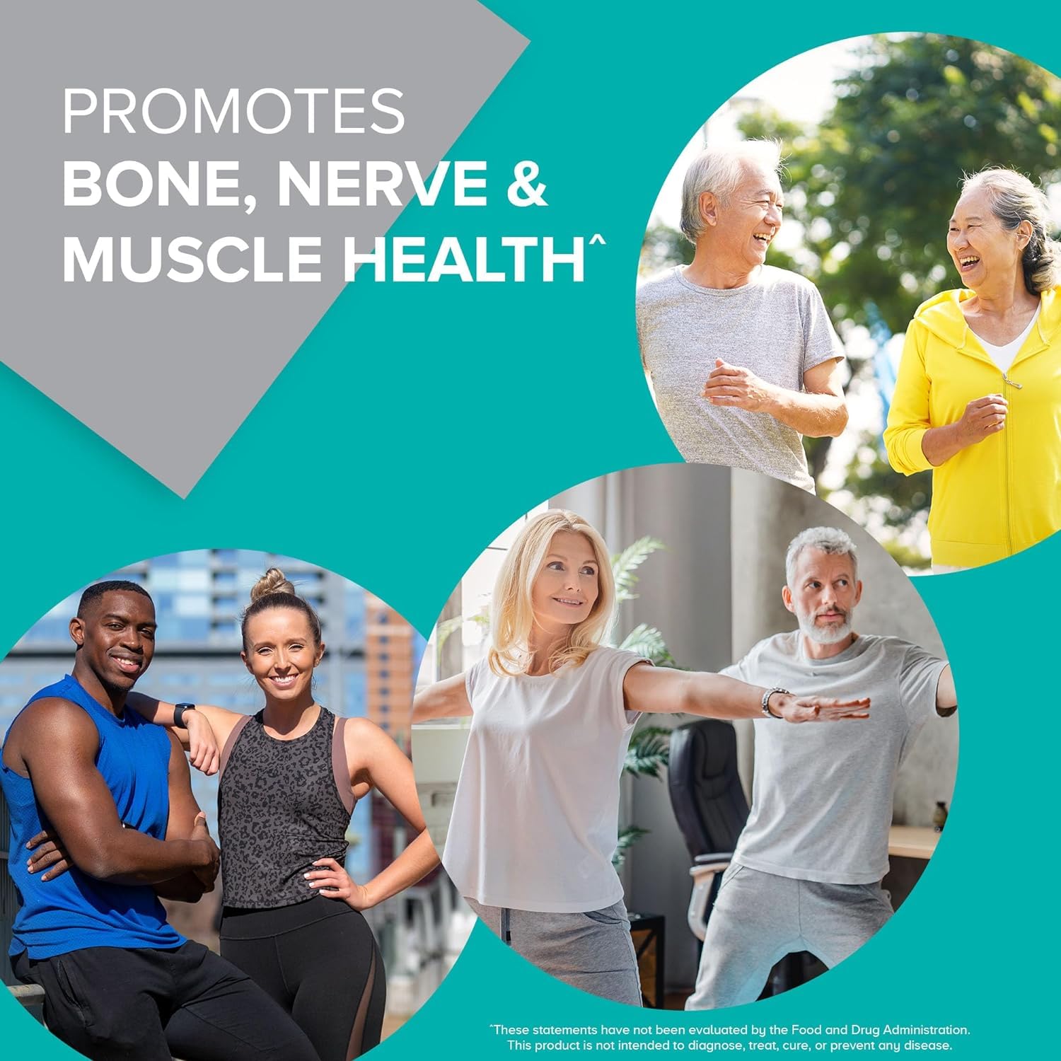 Qunol CoQ10 100mg Softgels, 3X Better Absorption 4 Month Supply + 120 Count Magnesium