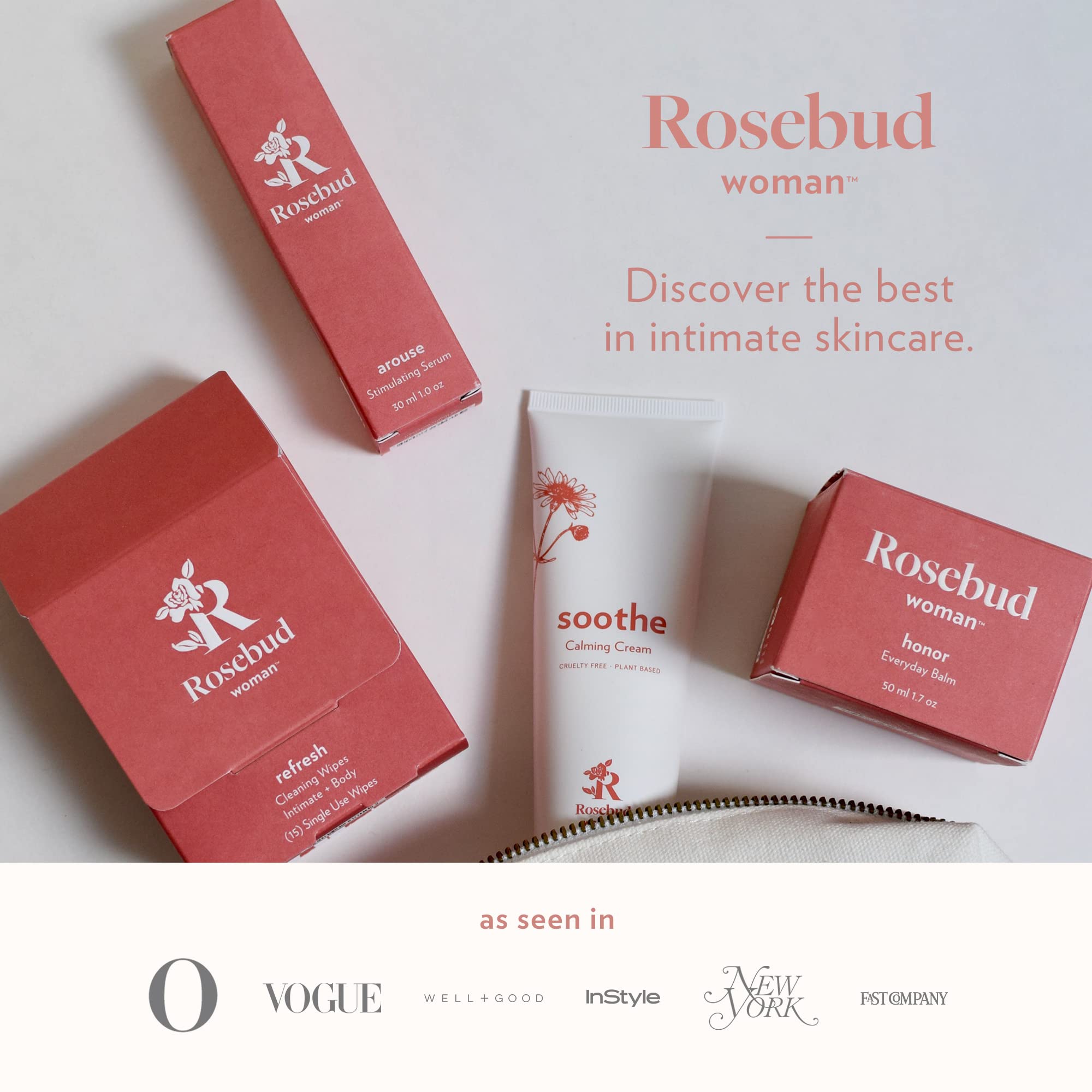 Rosebud Woman Honor: Everyday Balm for Intimate and Sensitive Skin Areas