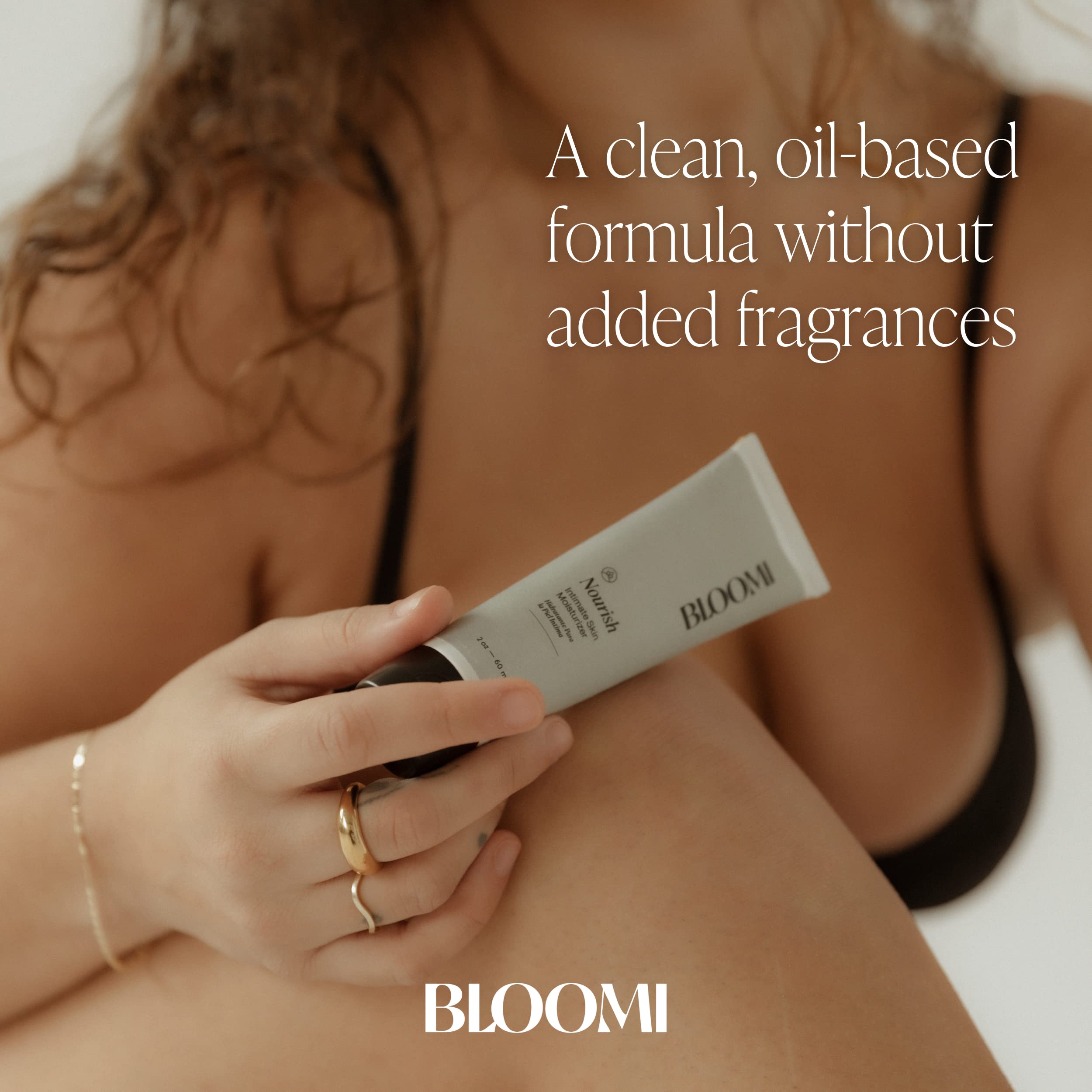 Bloomi Nourish Intimate Skin Moisturizer | Vulva & Penile Cream for Men and Feminine Care