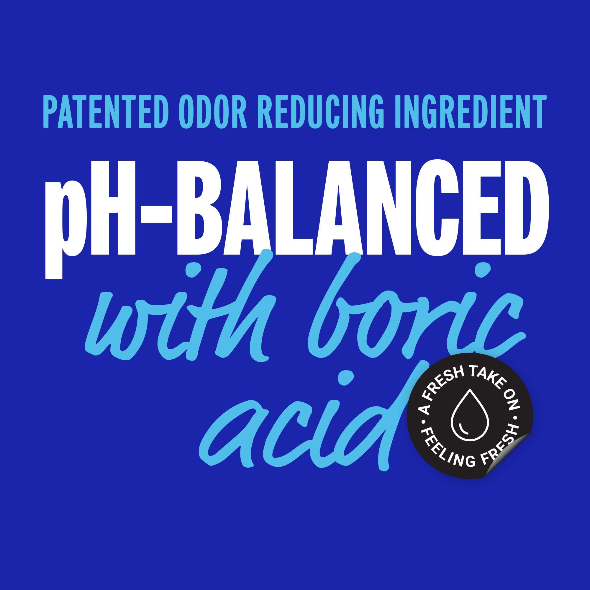 Summer's Eve, Ultimate Odor Control, Feminine Body Wash with Boric Acid, Removes Odor