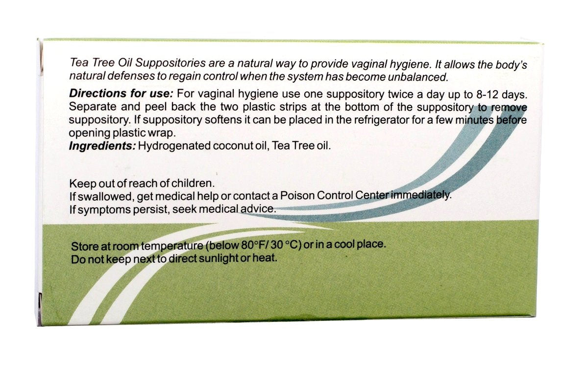 Suppositories with Tea Tree Oil (10 pcs) by PhytoLab