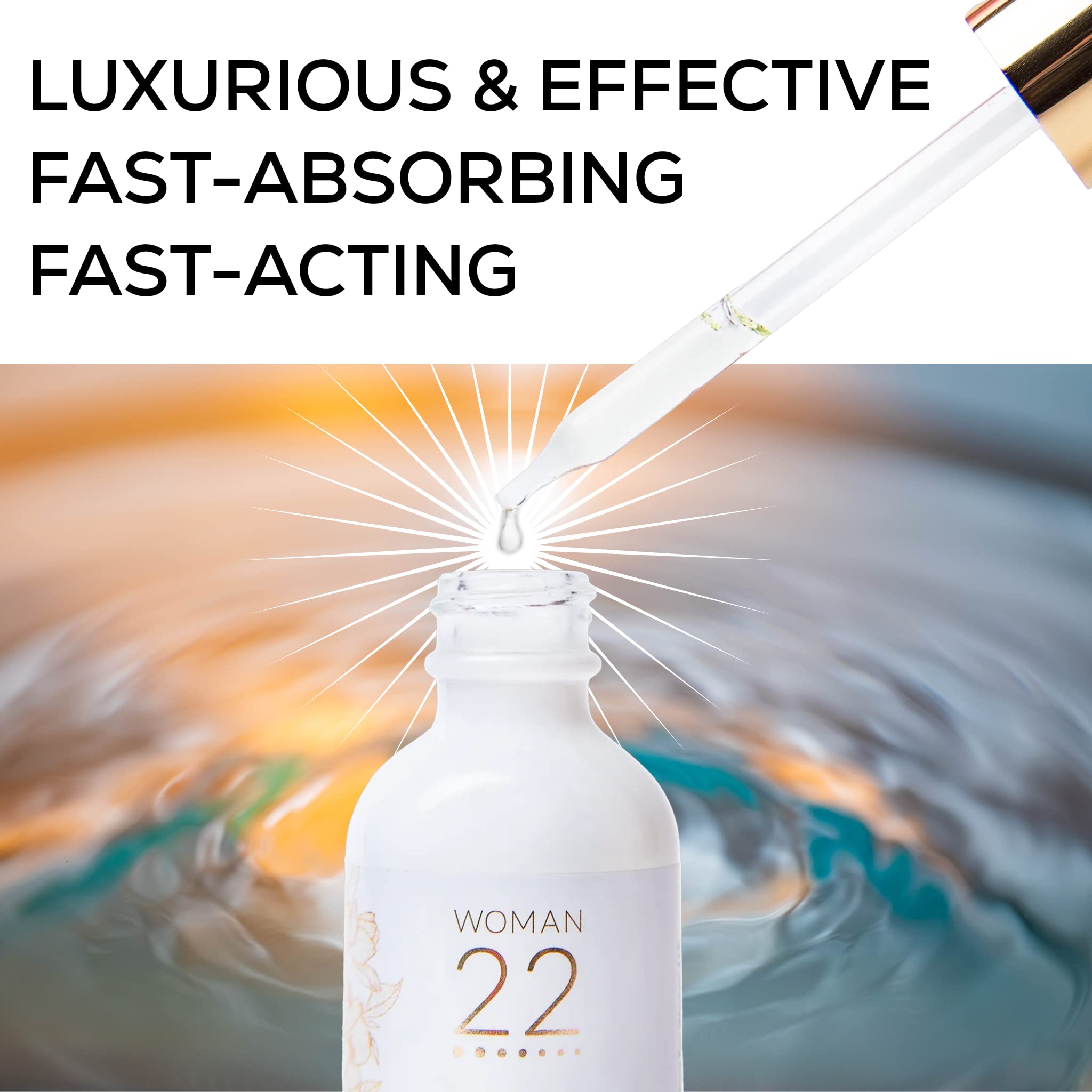 Topical Soothing Serum for Difficult Periods, Cramps, Bloating & more. Apply Lower Abdomen