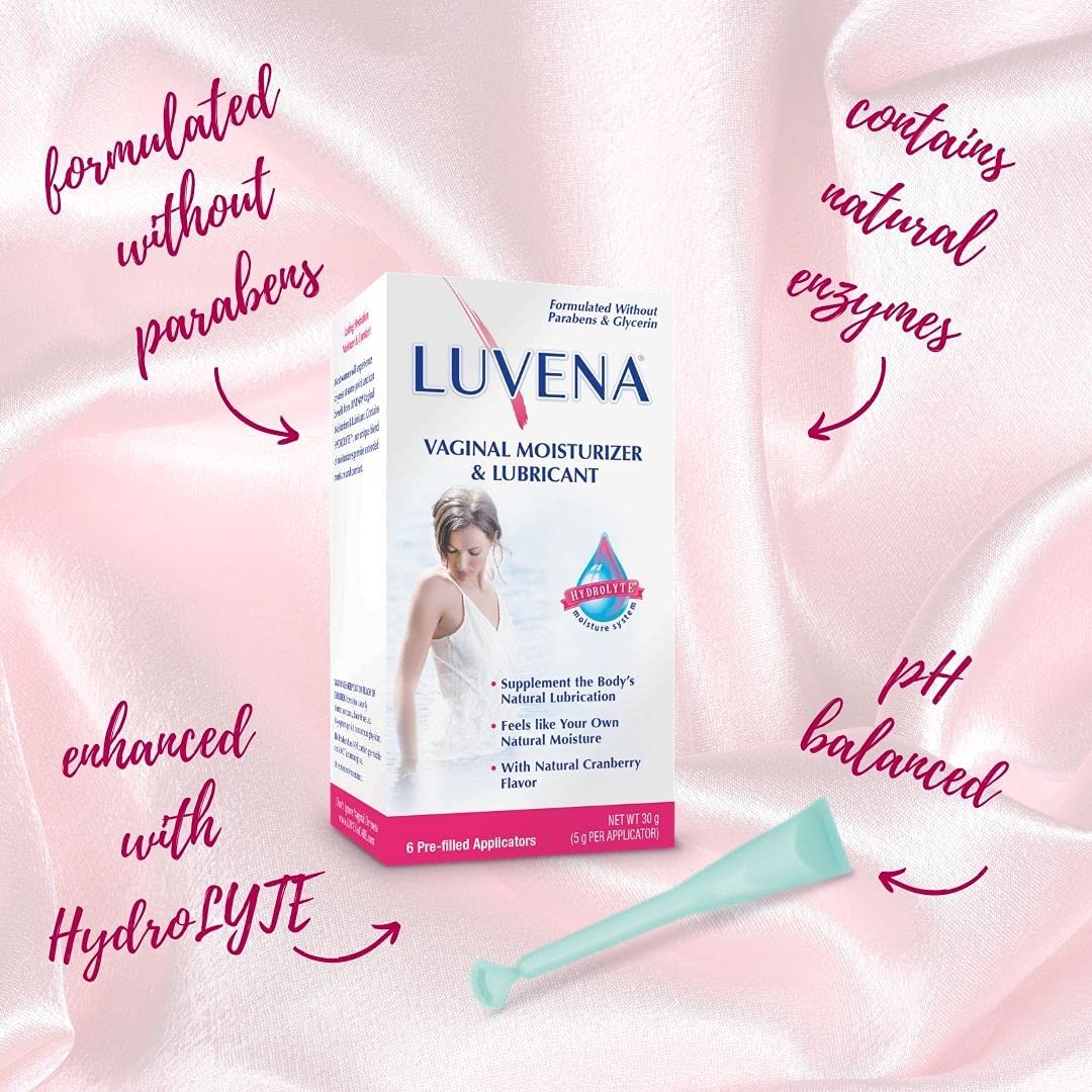 Luvena Moisturizer - Vaginal Moisturizer & Menopause Support for Women - Feminine Intimate