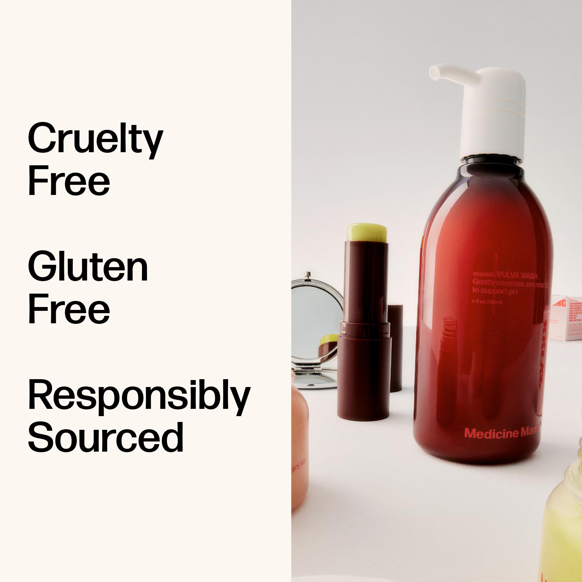 VMAGIC by Medicine Mama Gentle Vulva Wash – pH Balanced to Cleanse and Rejuvenate Intimate Skin