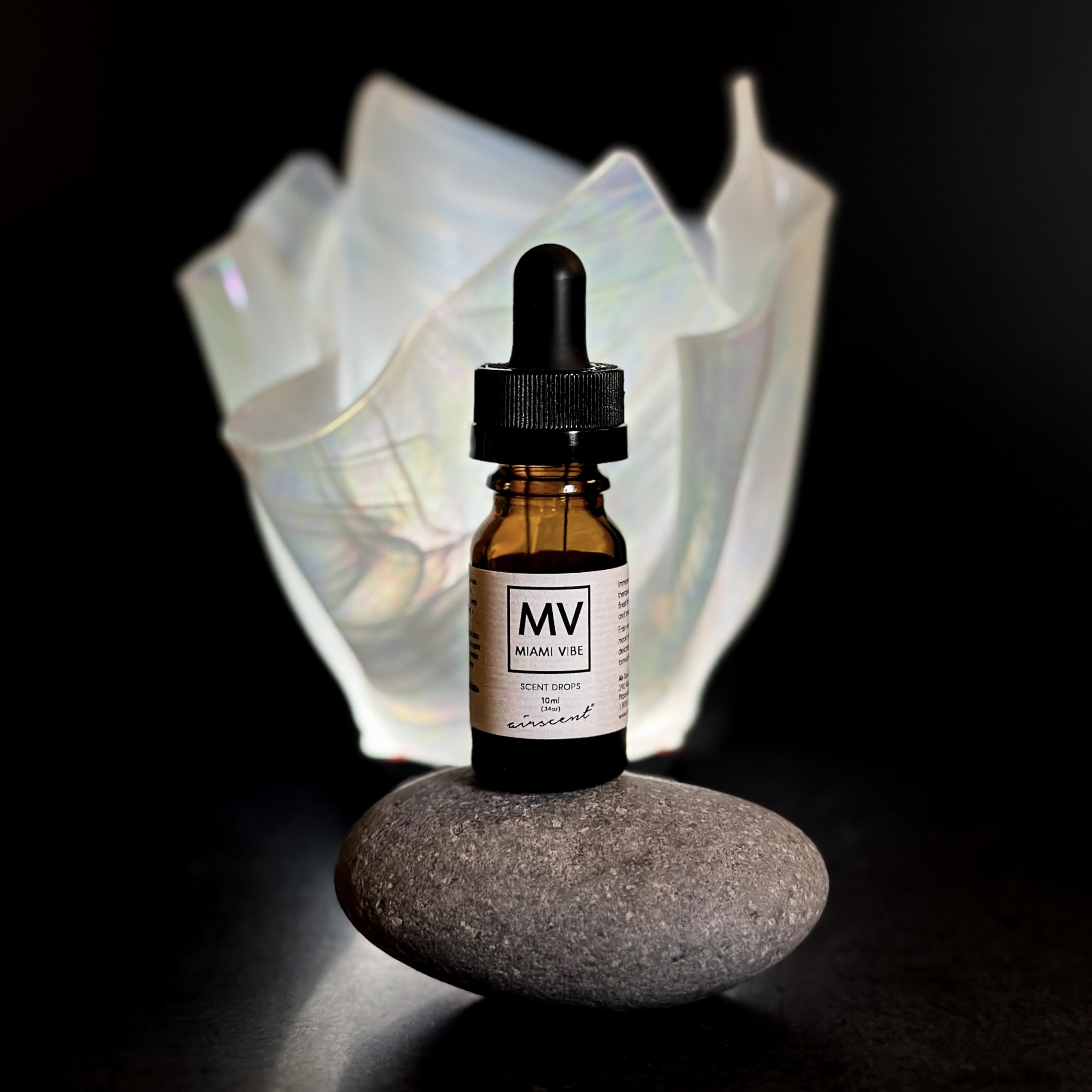 Miami Vibe Diffuser Oil - Air-Scent Fragrance for Aroma Oil Diffusers - 10 Milliliter (.34 fl oz) Bottle