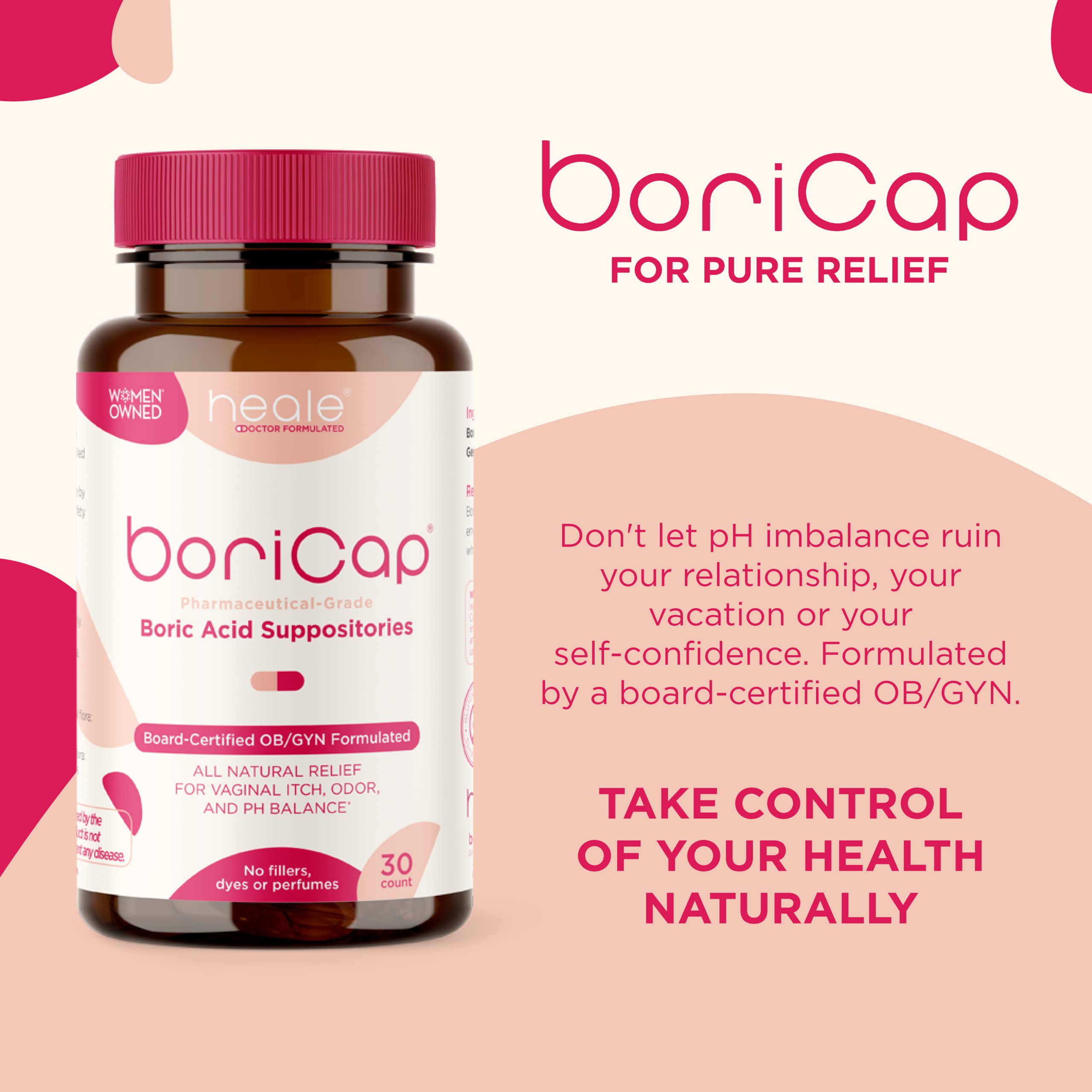 BoriCap and FloraCap BV Blasting Bundle for Balanced pH