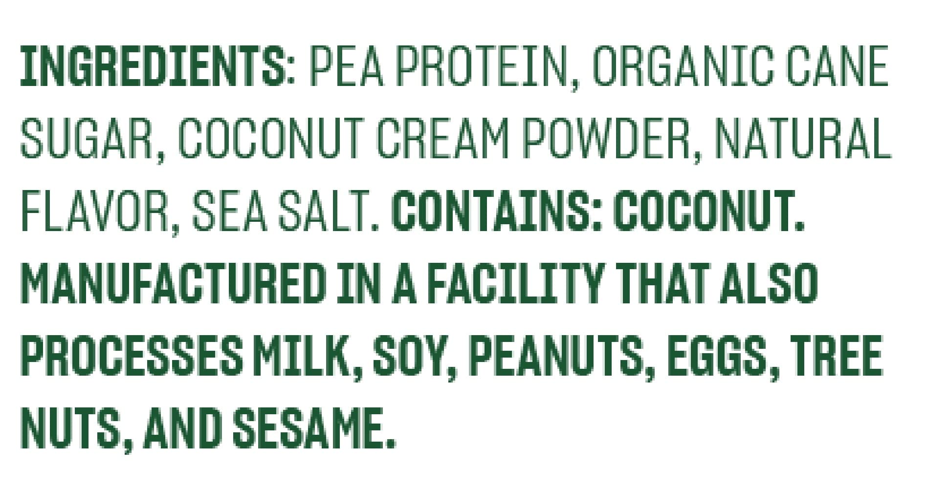 Vega Protein Made Simple, Caramel Toffee - Stevia Free Vegan Protein Powder, Plant Based