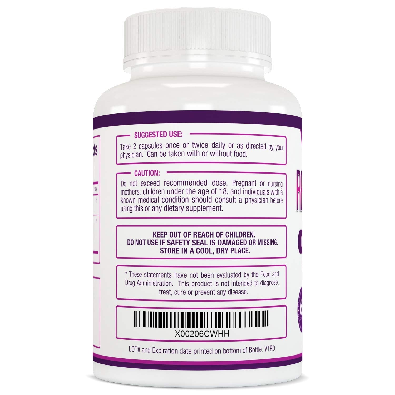 Premium Resveratrol Supplement 1500mg - Max Strength, Trans Resveratrol Capsules