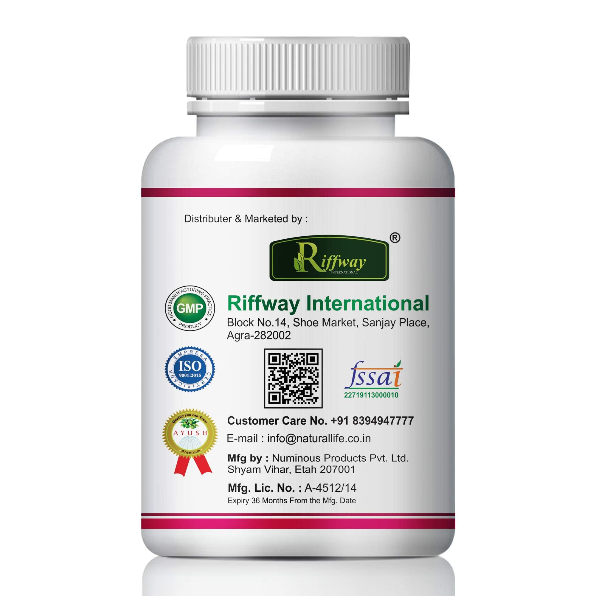 Riffway BW Breast Enlargement 60 Capsule for Breast Firming and Lifting for Sagging Breasts