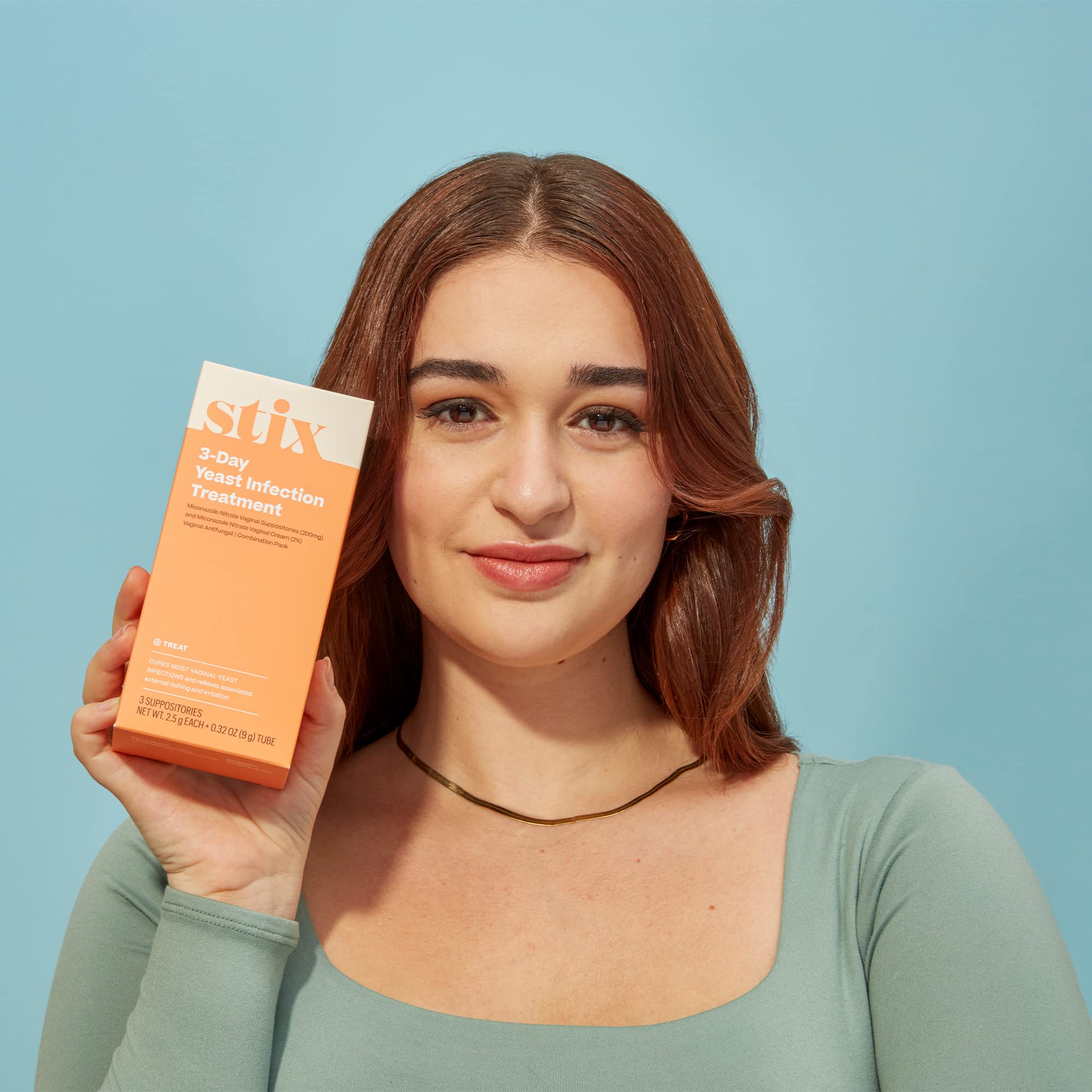 Stix 3-Day Yeast Infection Treatment for Women - Relieves External Itching & Irritation