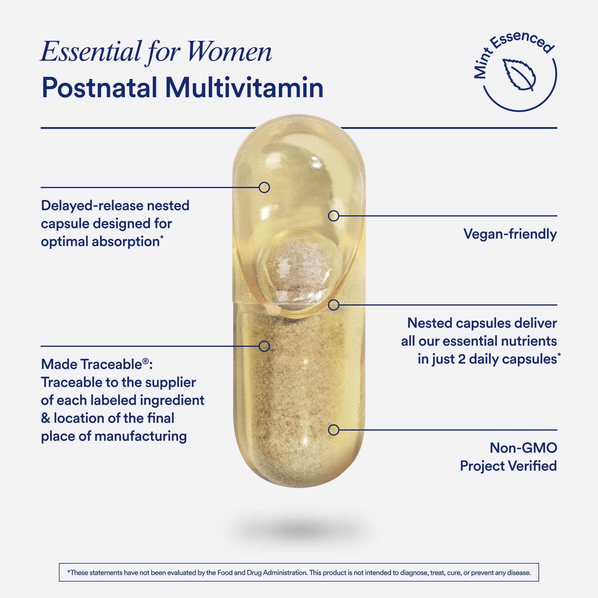 Ritual Postnatal Multivitamin and Gut Duo Supplements with Postnatal Vitamins and Synbiotic+