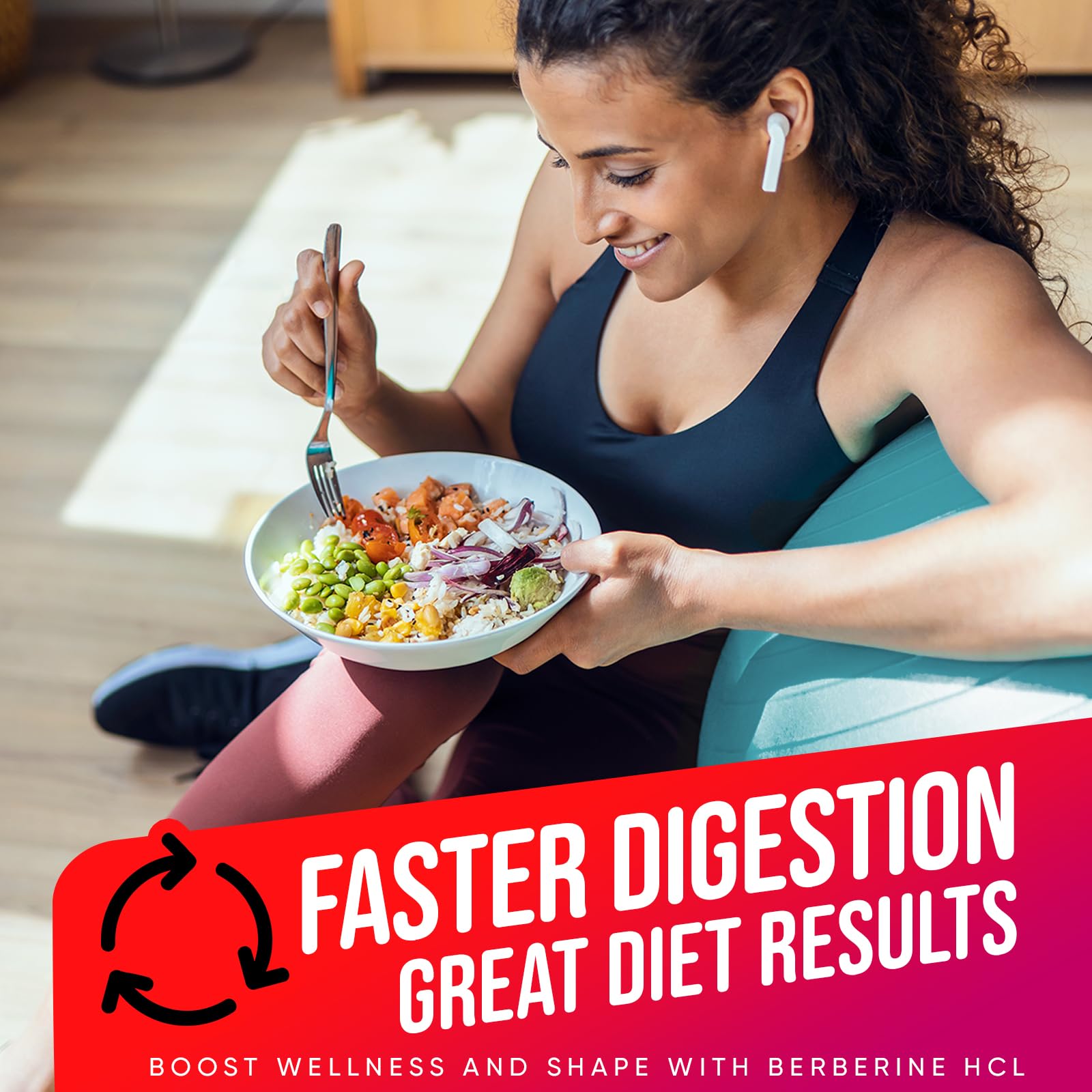 Joyli Berberine 1500MG - 180 Vegan Capsules - Weight Management & Heart Support