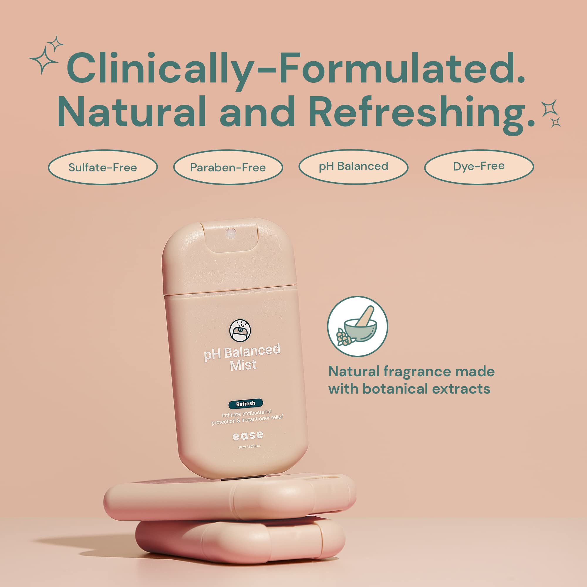 Ease Intimate Soothing pH-Balanced Mist for Feminine Itching and Discomfort Relief