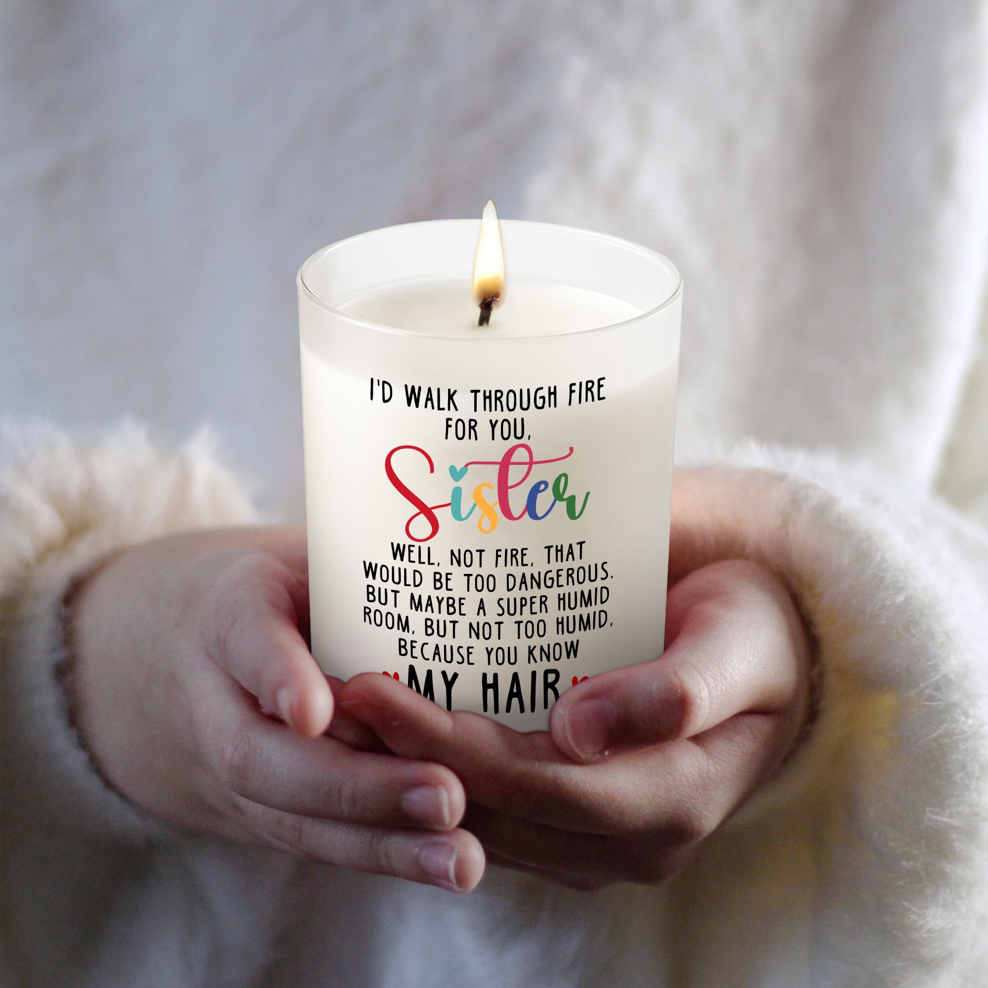 TEEZWONDER Sisters Gifts from Sister - Christmas, Birthday Gifts for Sister, Funny Sister Gifts