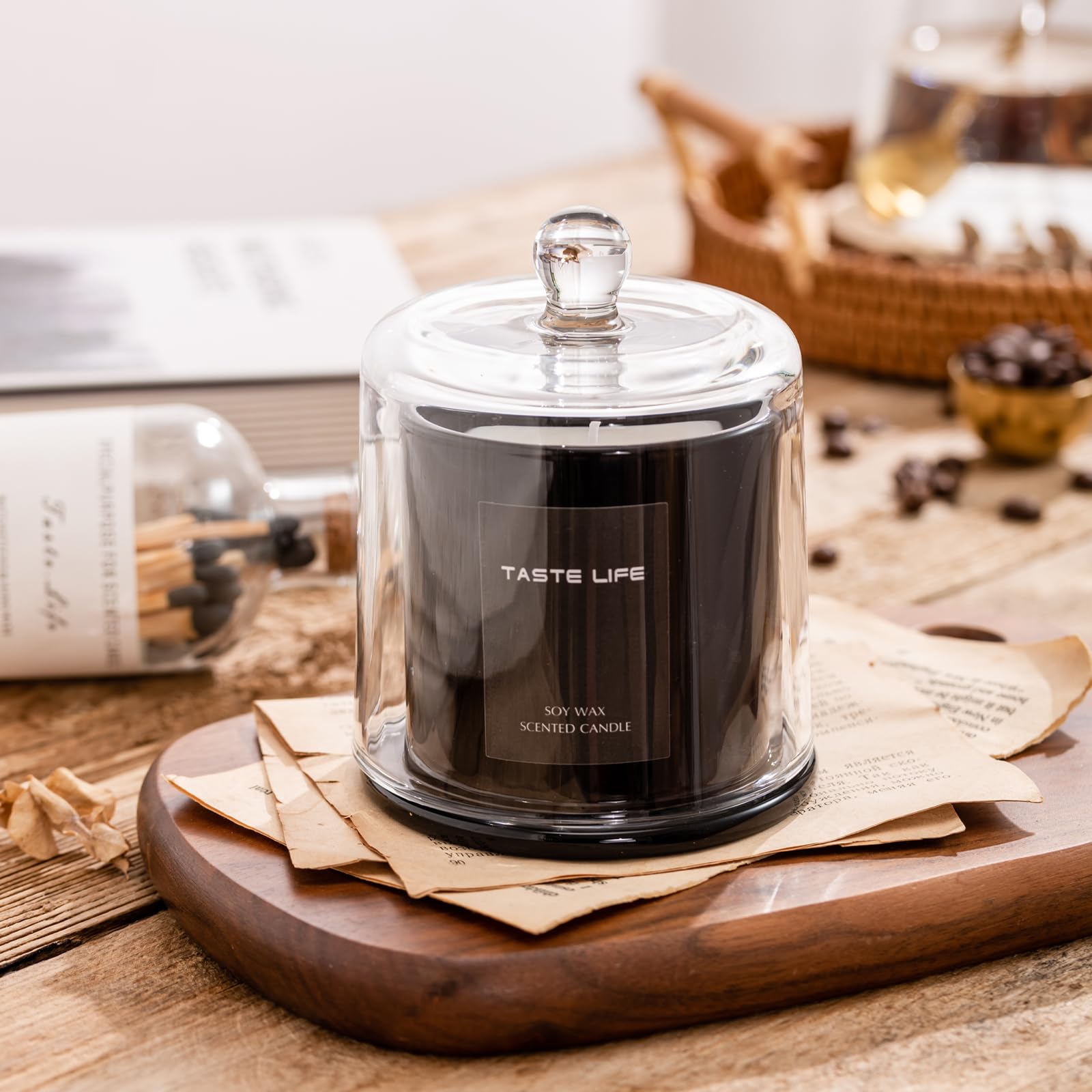 CELBERENA Scented Candles, Soy Candles for Home Scented, Lavender Vanilla Candles - Aromatherapy Candles