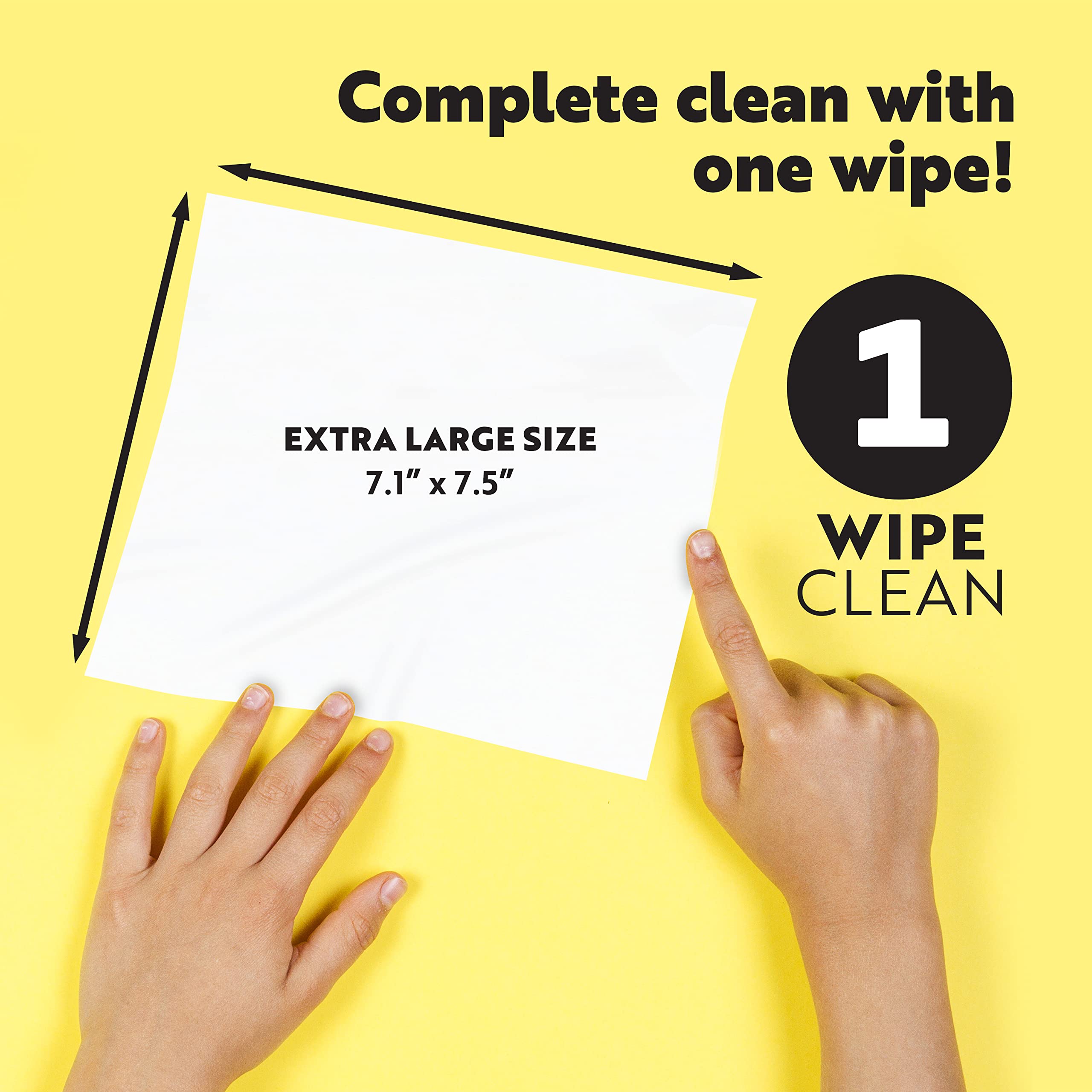 HEROLIFE Personal Wipes for Feminine Care, Single Use To Go, Plant-Based, 1 pack of 40 Single