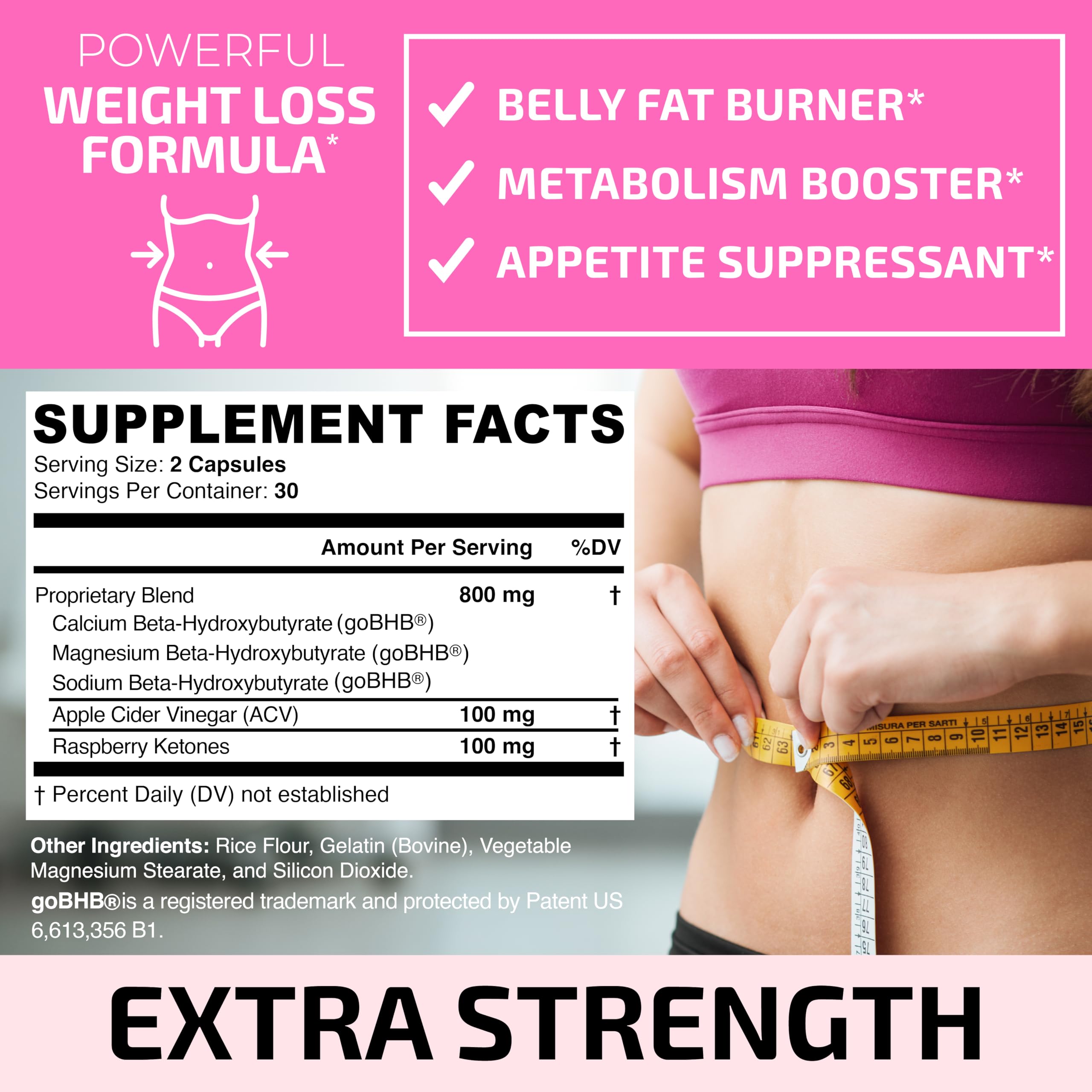 Weight Management Pills for Women | Bloating Relief, Targeted Belly Toning & Appetite
