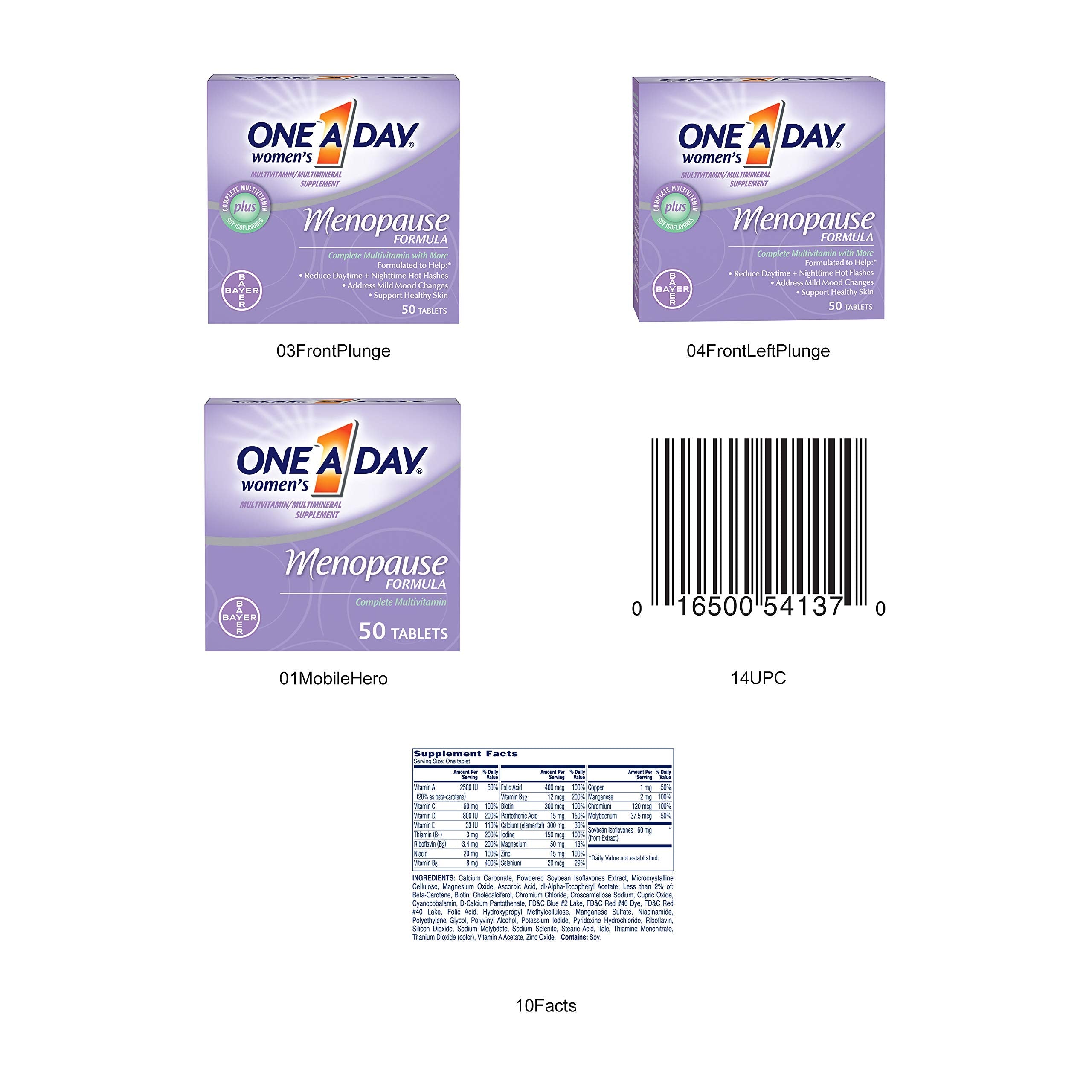 One A Day 1-A-Day Tabs Women's Meno Supp