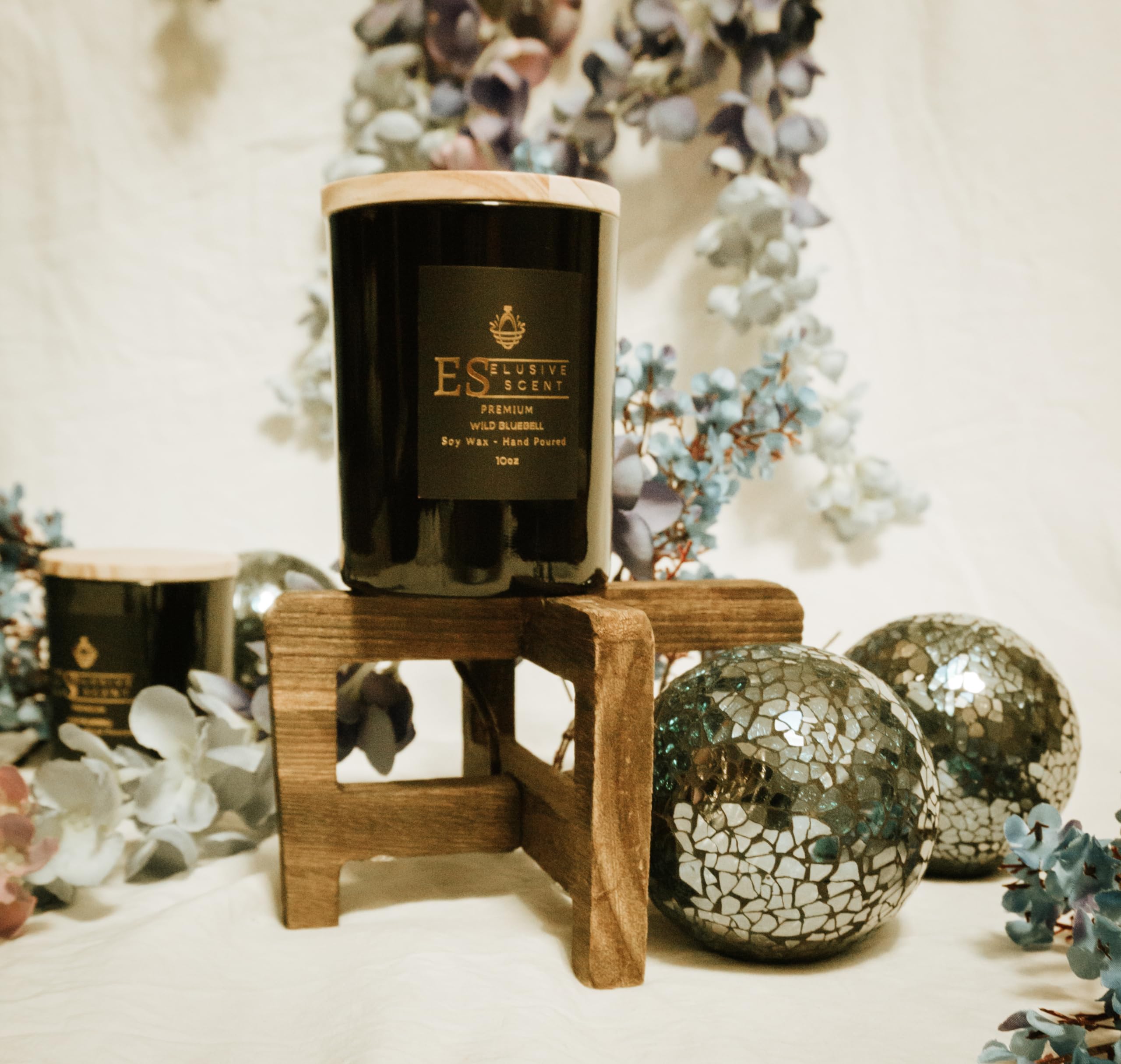 Wild Bluebell | 10oz | Premium Candle | Scented Candle | Aromatherapy | Essential Fragrance Oils