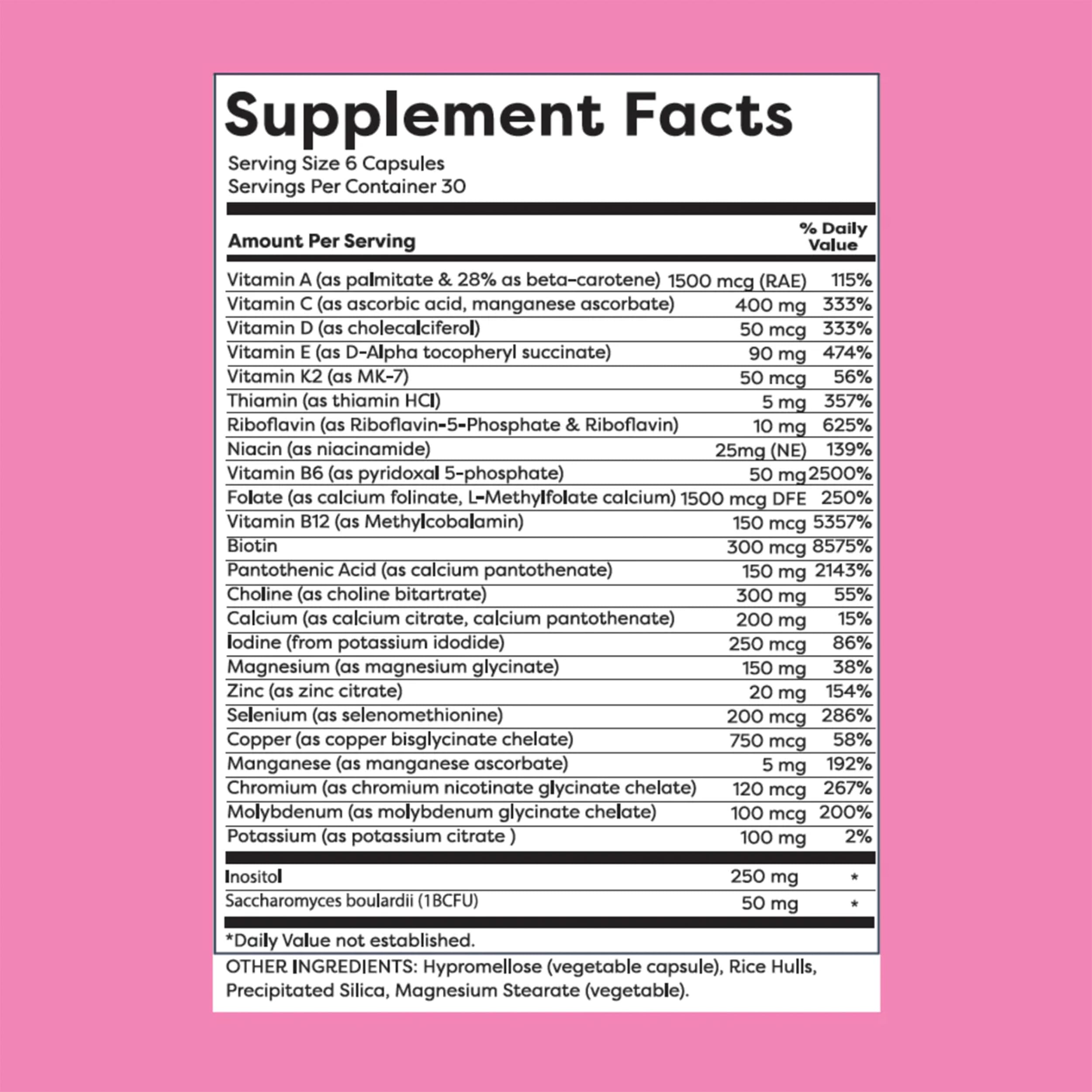 GutPersonal The Prenatal Supplement, Alleviates Morning Sickness and Contains Essential Nutrients