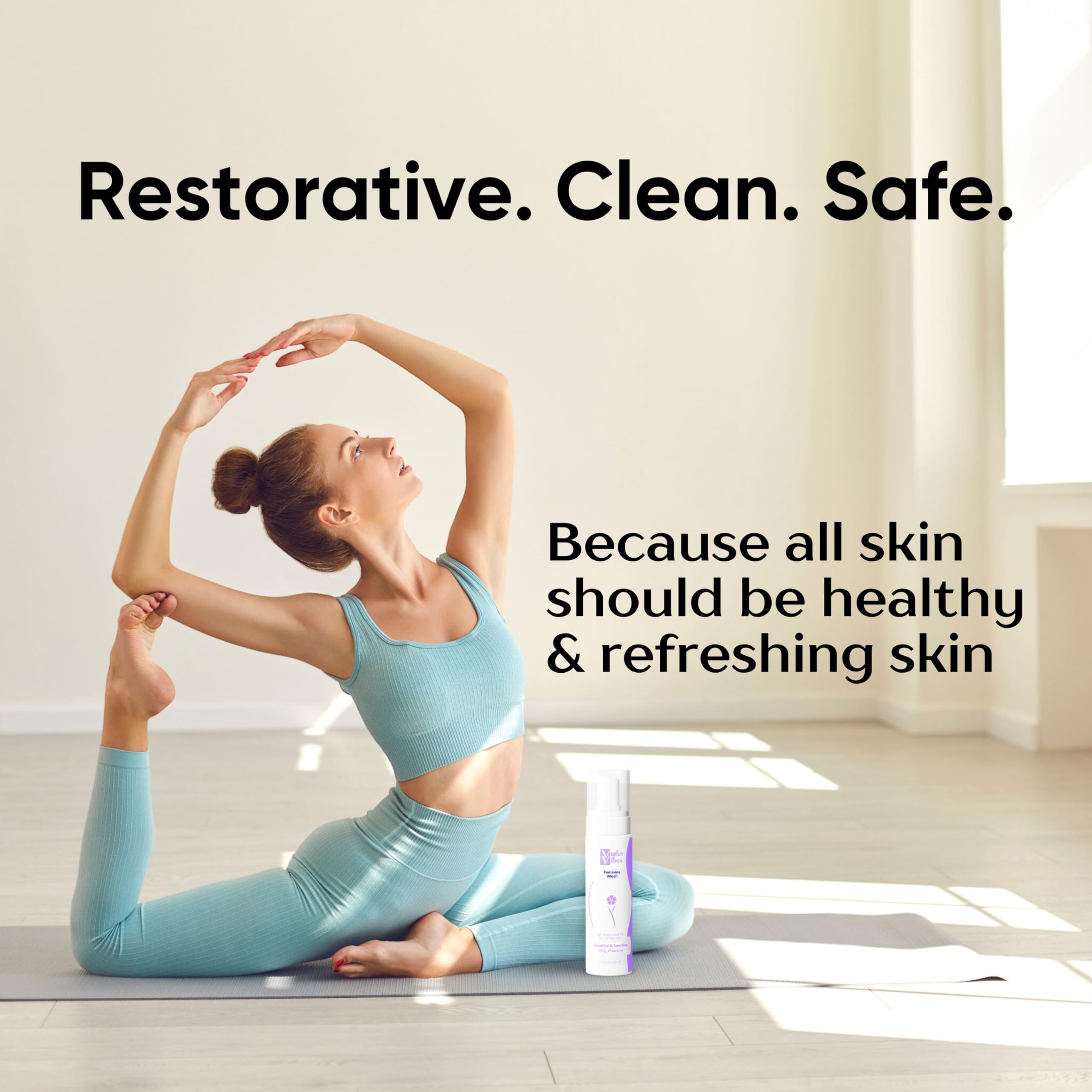 Violet Vibes Ultra-Gentle Feminine Wash | pH-Balancing, Nourishing, Odor-Control