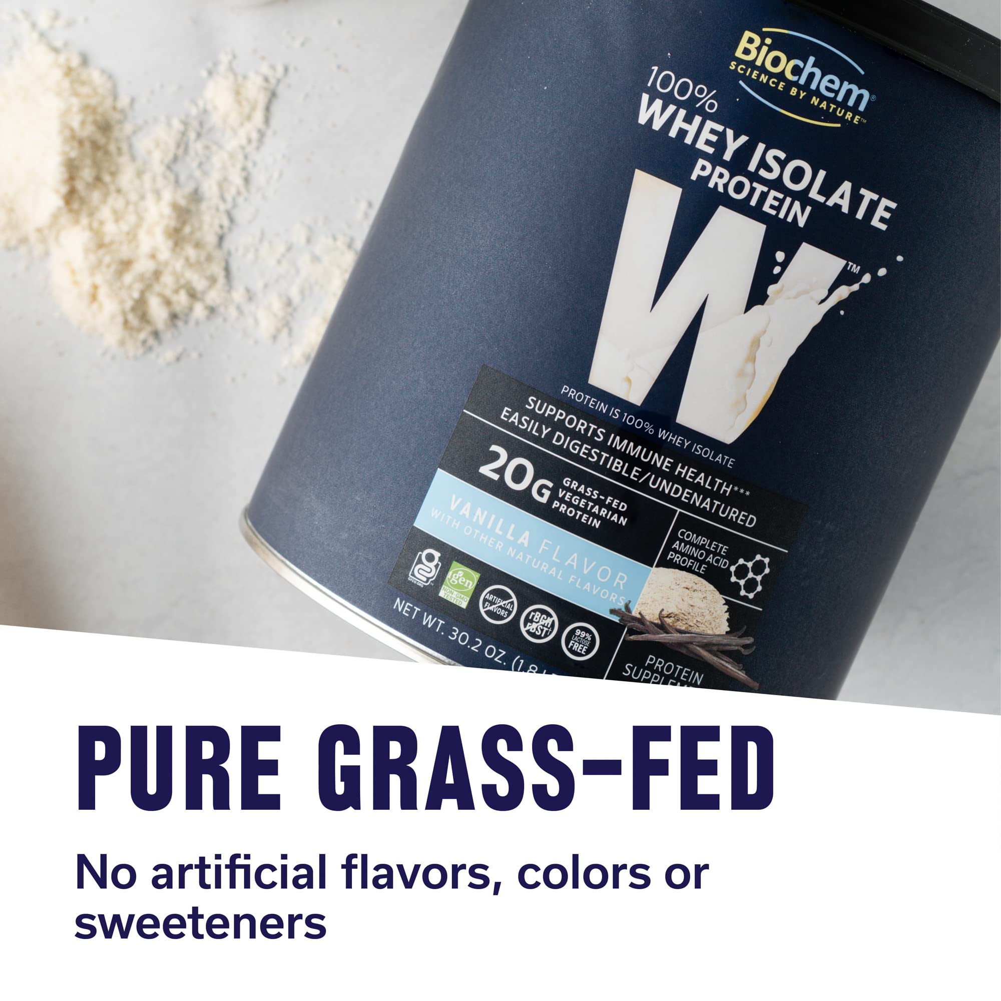 Biochem, Whey Protein Powder, 20g of Protein to Support Muscles and Intense Workouts