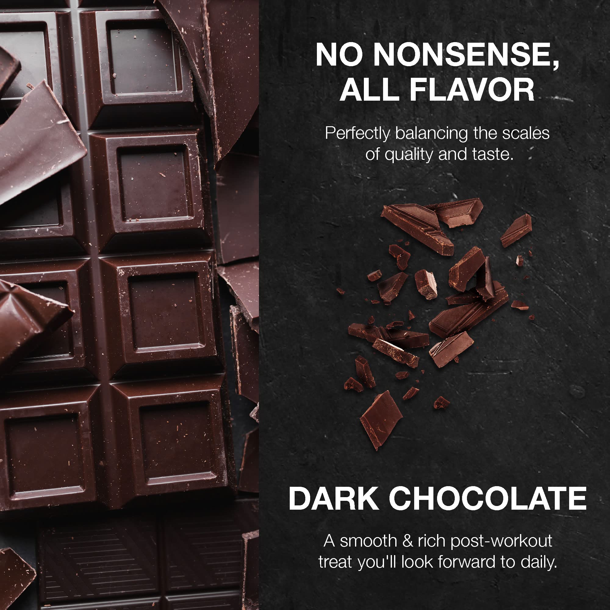 RAW Whey Isolate Protein Powder, Dark Chocolate - 100% Grass-Fed Sports Nutrition