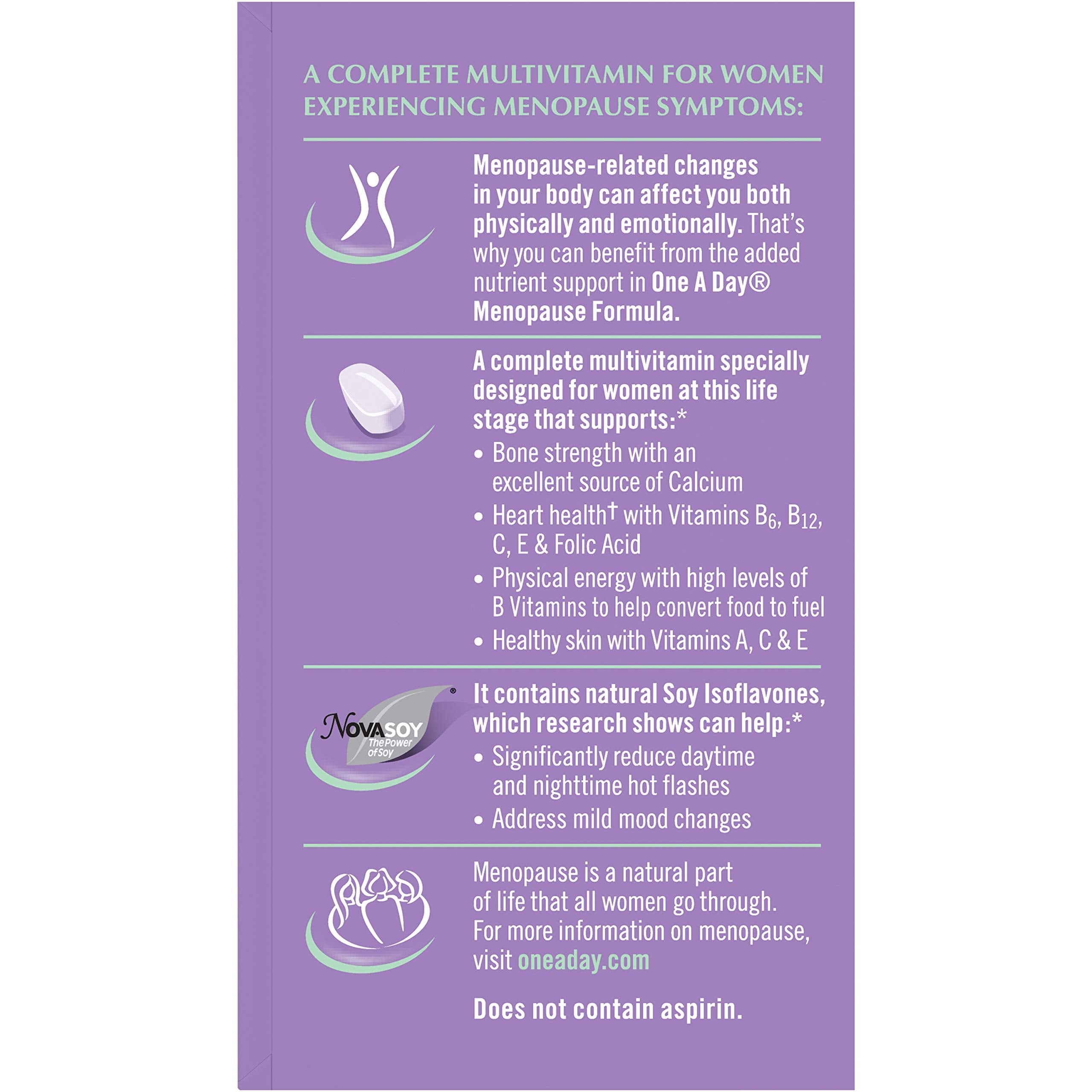 One A Day Women Menopause Size 50ct