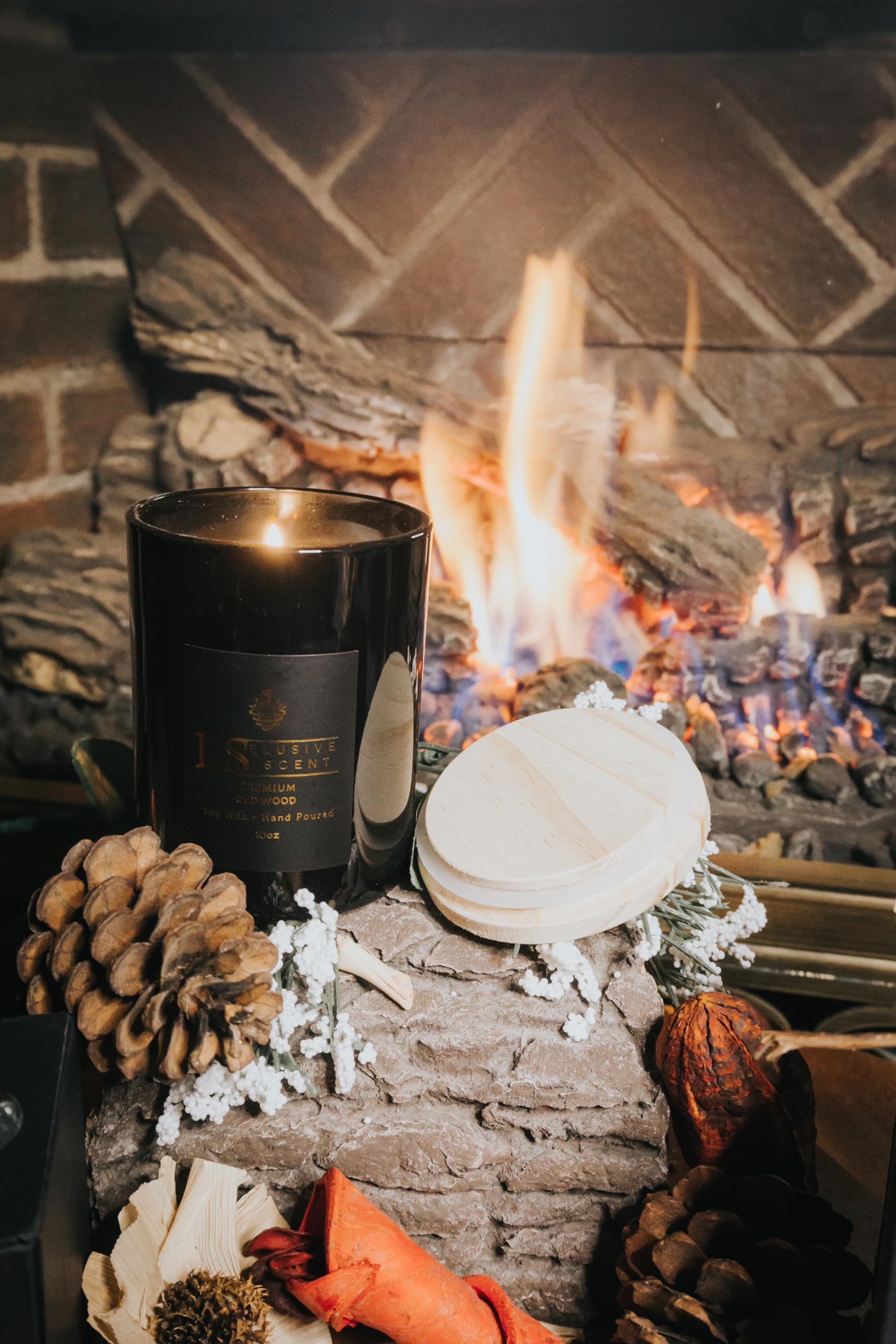 Oud Wood | 10oz | Premium Candle | Scented Candle | Aromatherapy | Essential Fragrance Oils