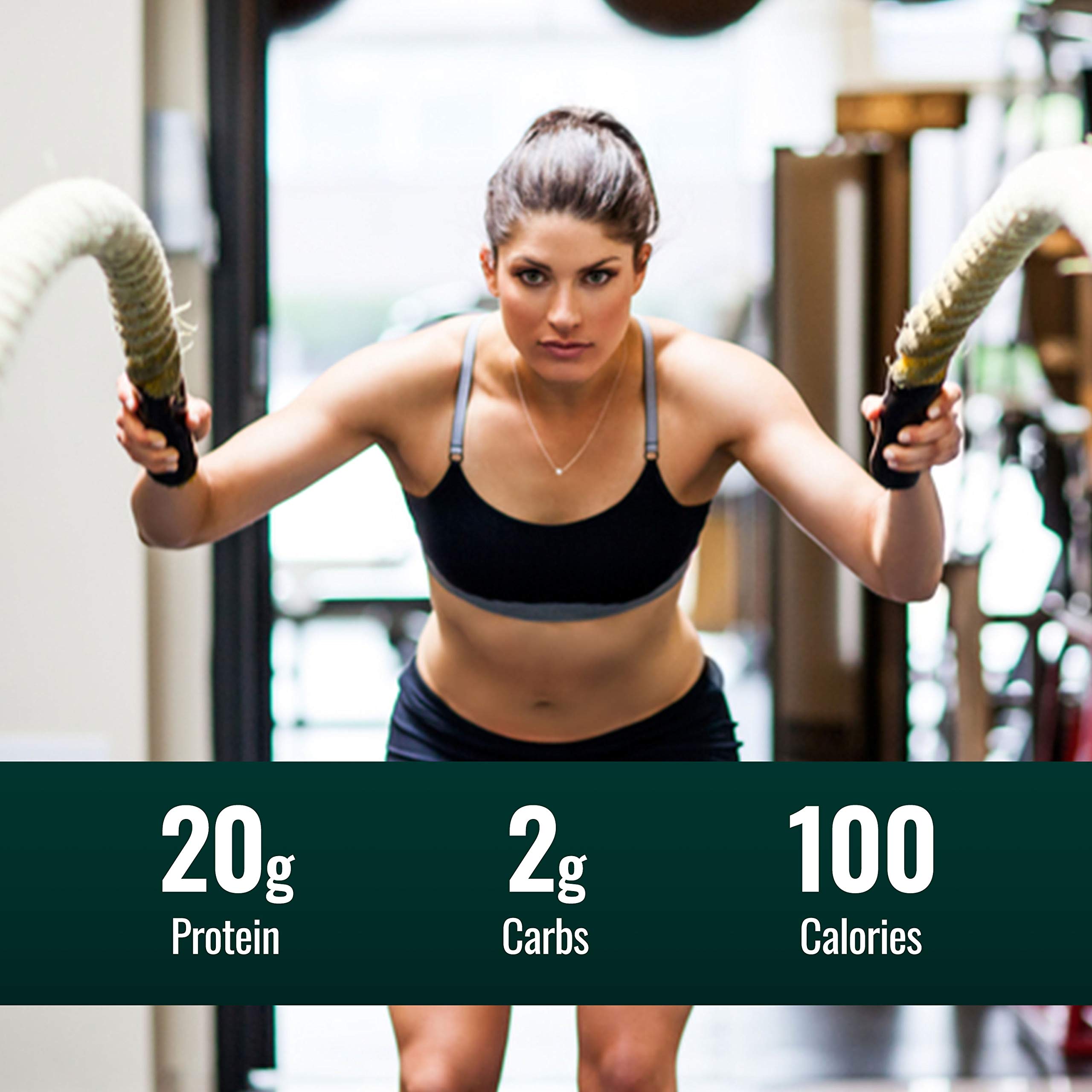 Natural Force Grass Fed Organic Whey Protein Powder – Non GMO Verified, Humane