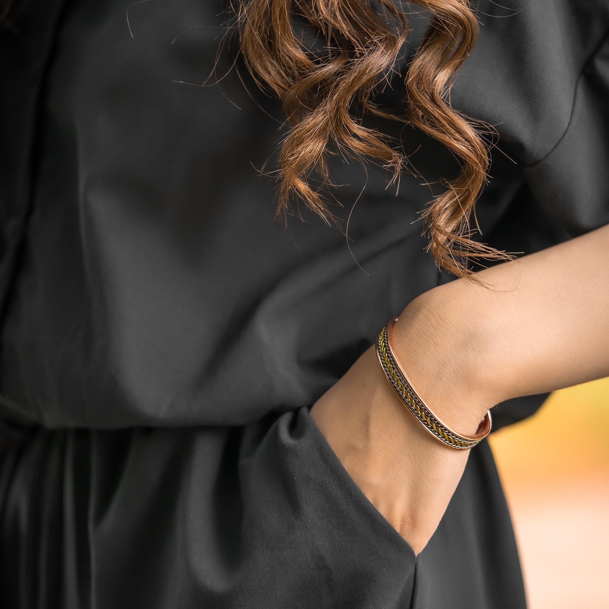 MagnetRX® Women's Copper Bracelet – Effective 99.9% Pure Copper Magnetic Therapy Bracelets