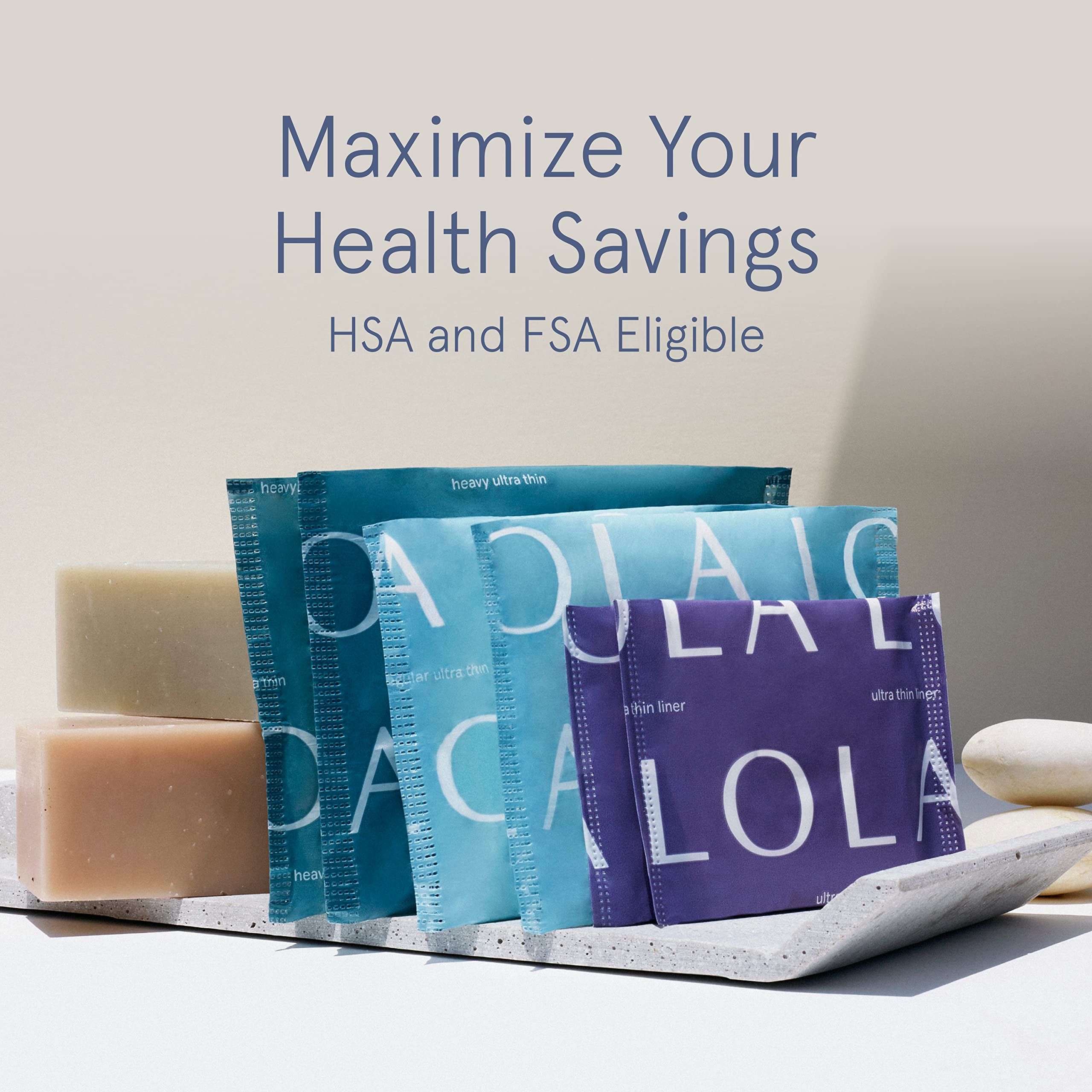 LOLA Ultra Thin Liners, 108 Count - Cotton Panty Liners for Women, Hypoallergenic Pads for Women