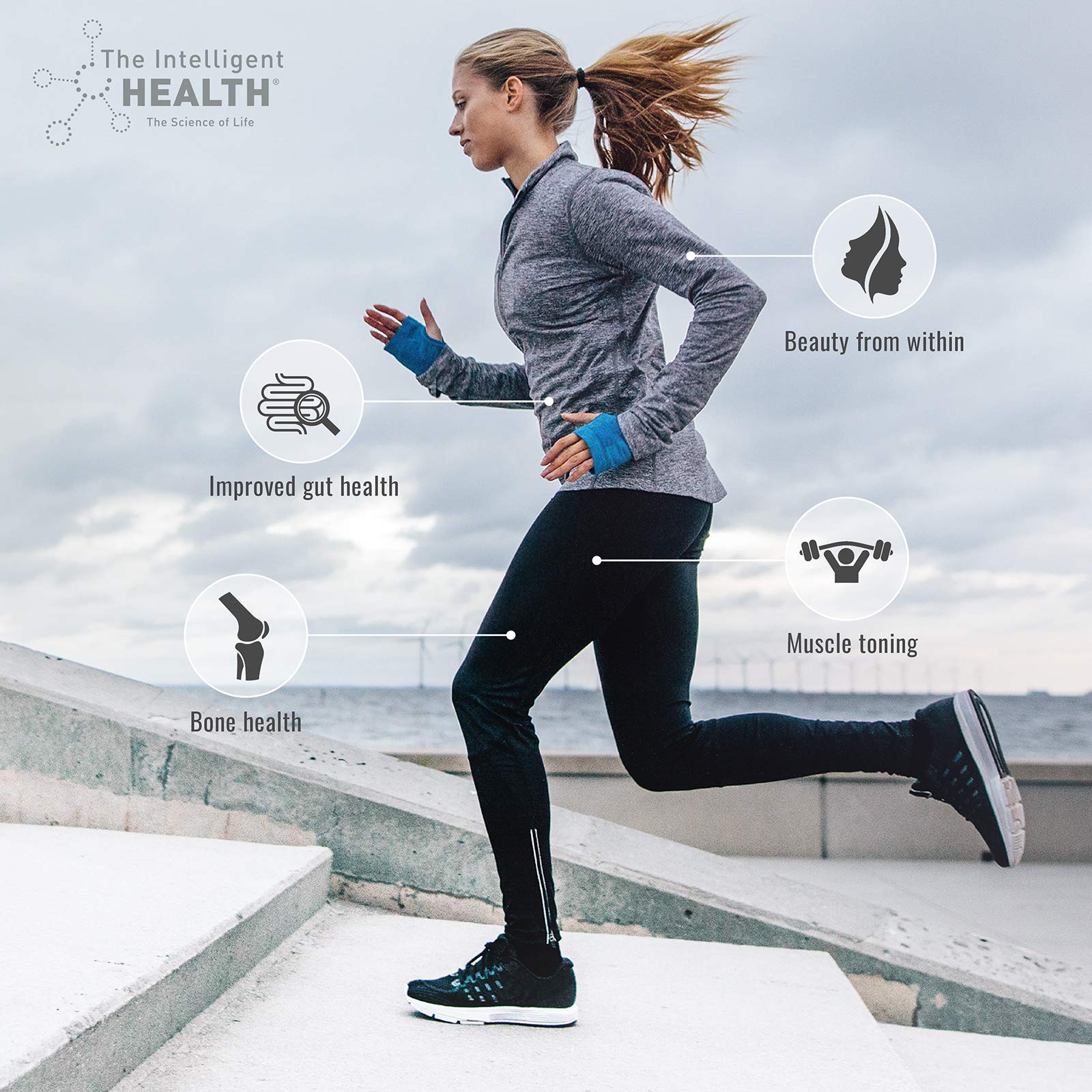 Hydrolysed Collagen Powder (Bovine) - High Protein Grass Fed Unflavoured Peptides