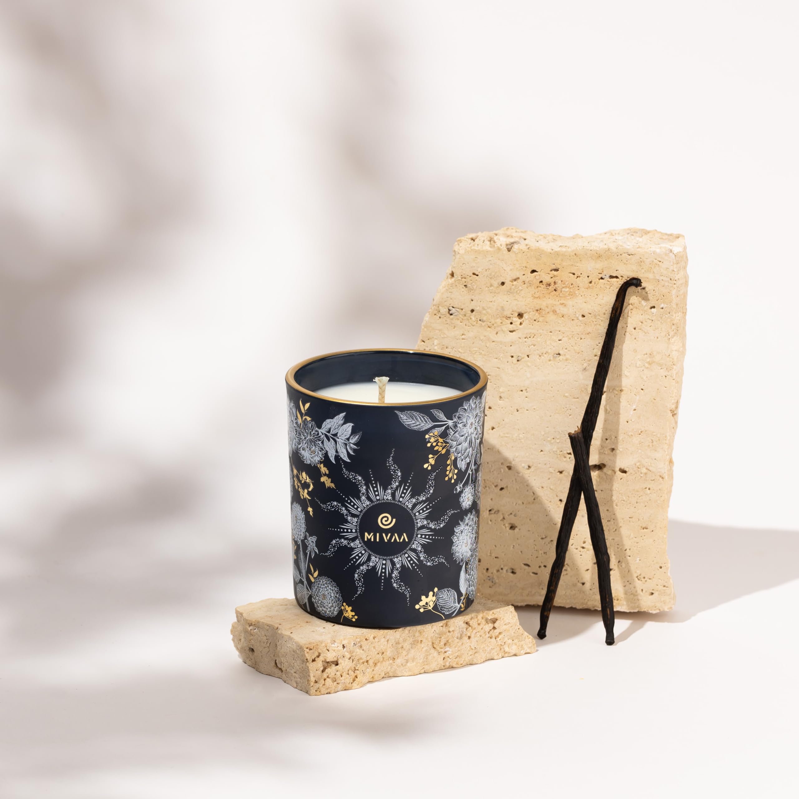 Mivaa Scented Candles - 100% Natural Soy Wax, 40 hrs Burn, Lead-Free Wicks, Holiday, Fall, Winter