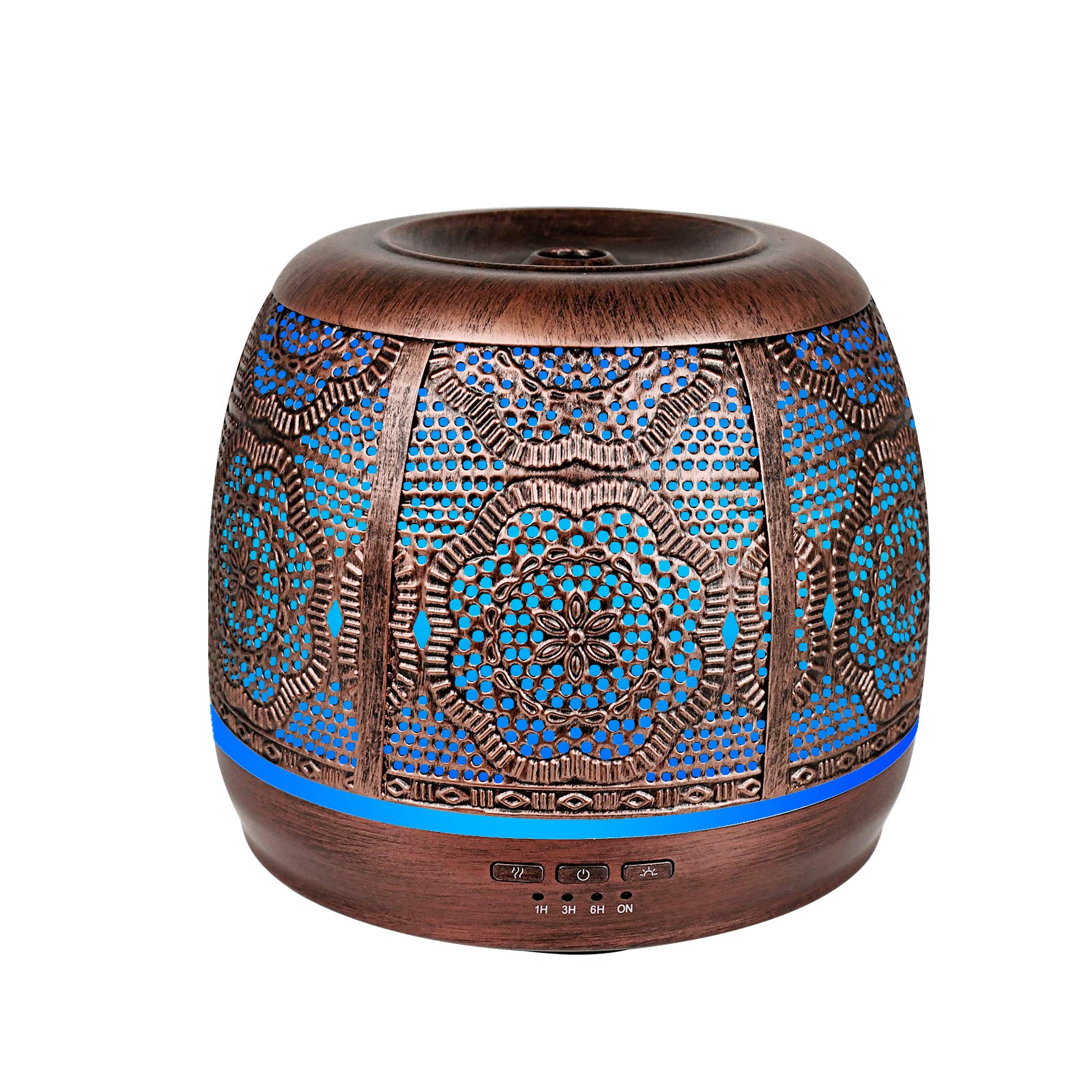 Essential Oil Diffuser, Upgraded Metal Diffusers for Essential Oils, Aromatherapy Diffuser Cool Mist 