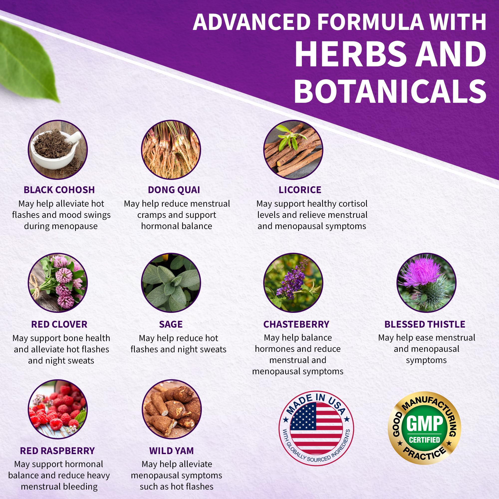 Women’s Support Supplement- Natural Hormone Regulation- Menopause Support Supplement- Estrogen Rich