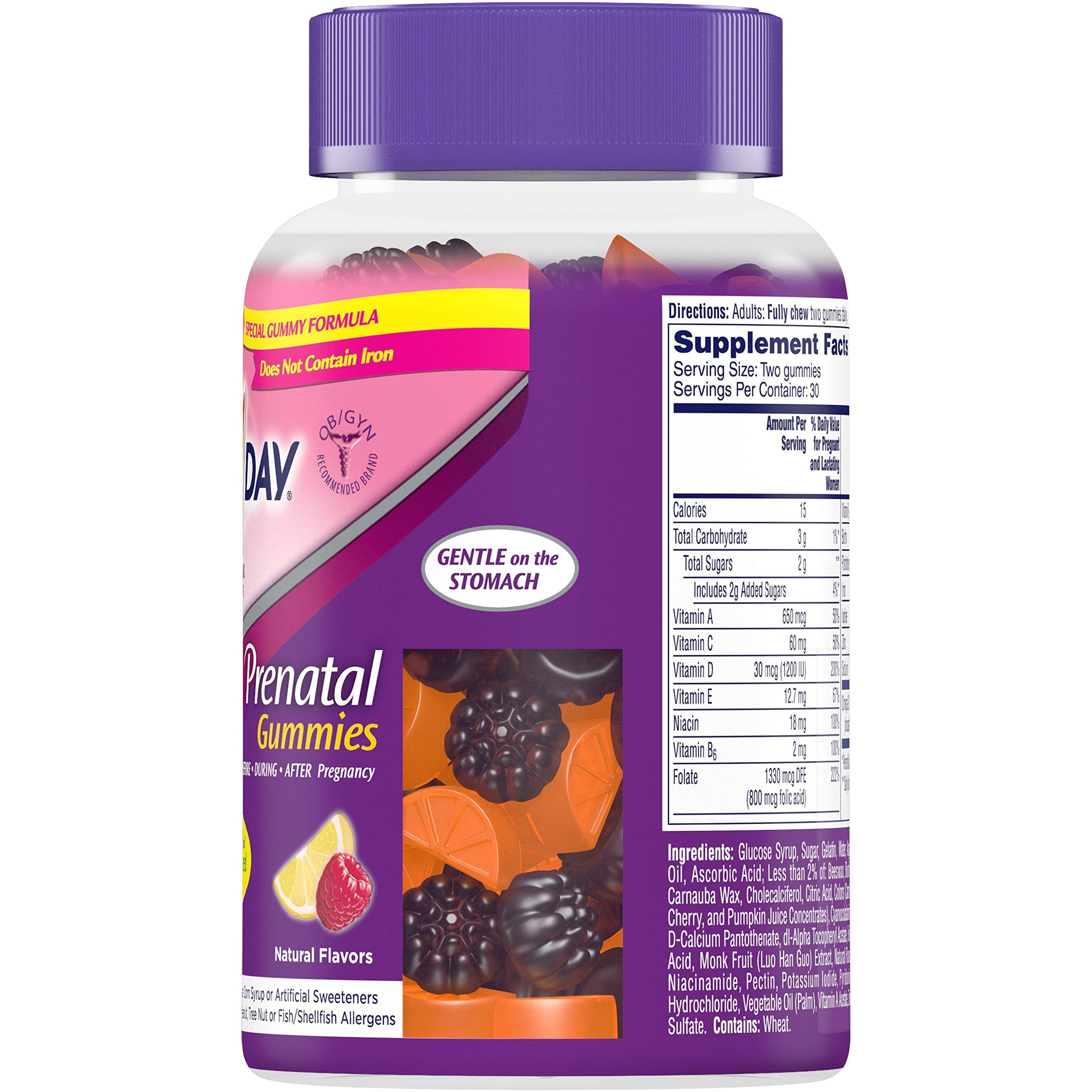 One A Day Women's Prenatal Gummies, 60 Count