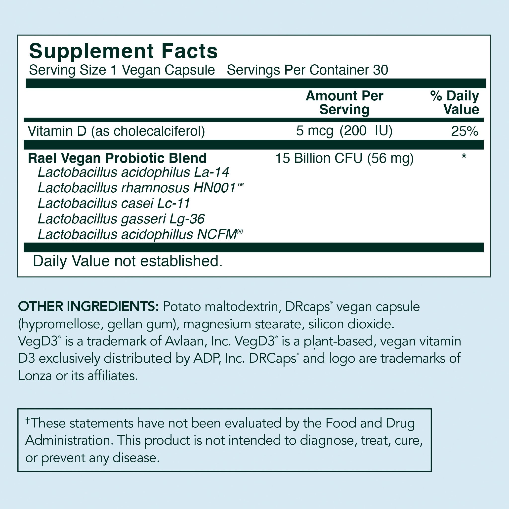 Rael Probiotics for Women - Supplements, Digestive Enzymes, Prebiotics, pH Balance, Vaginal Odor & Flora