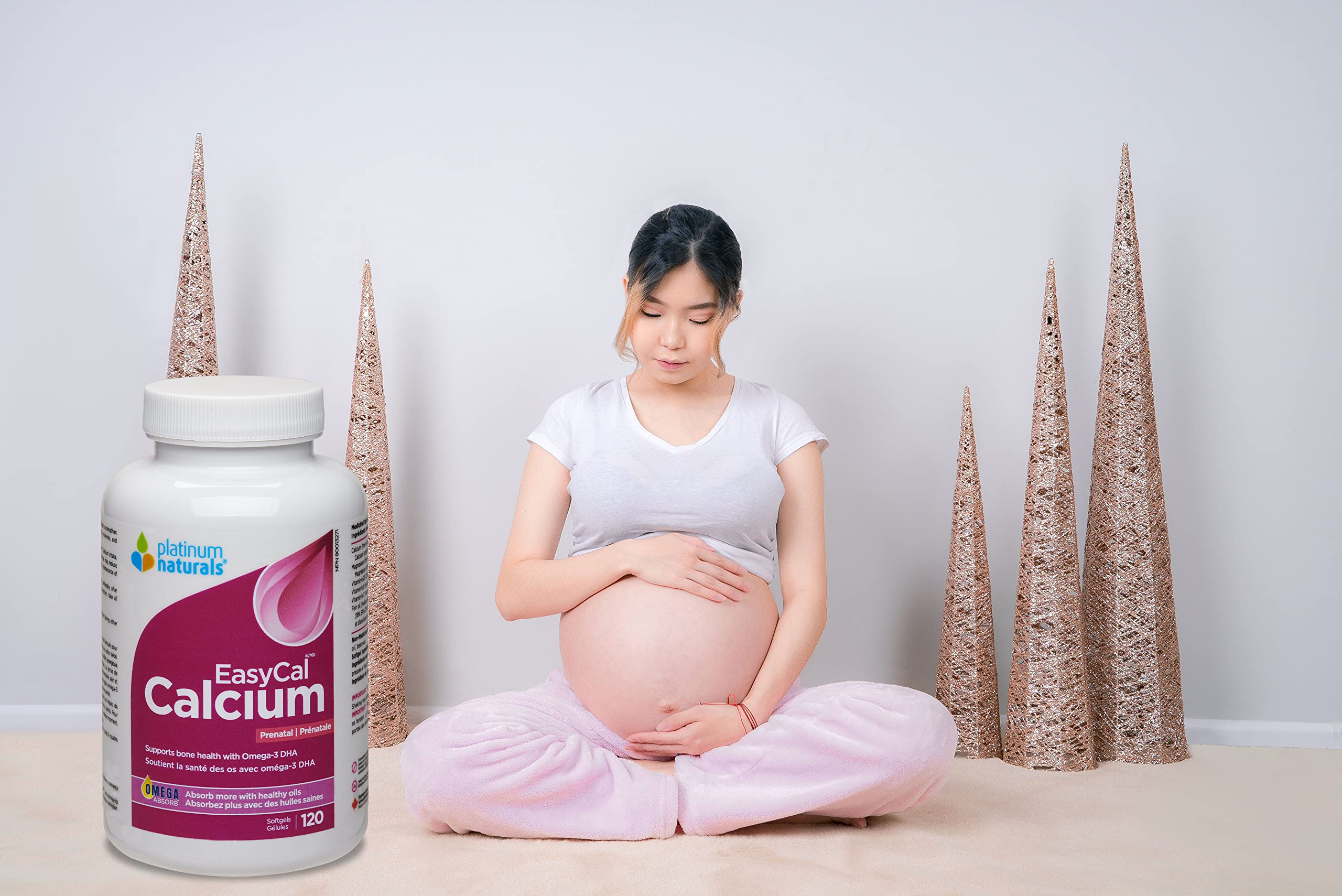Platinum Naturals EasyCal Calcium Prenatal 120s