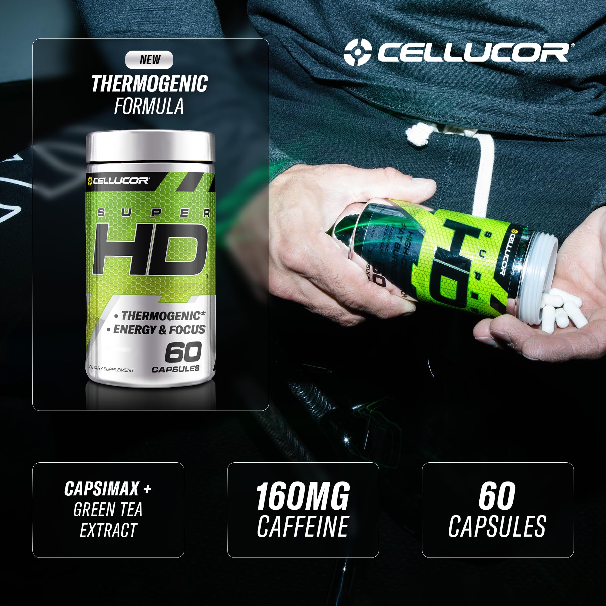 C4 Ripped & SuperHD, The Thermogenic Bundle, C4 Ripped Pre Workout Powder