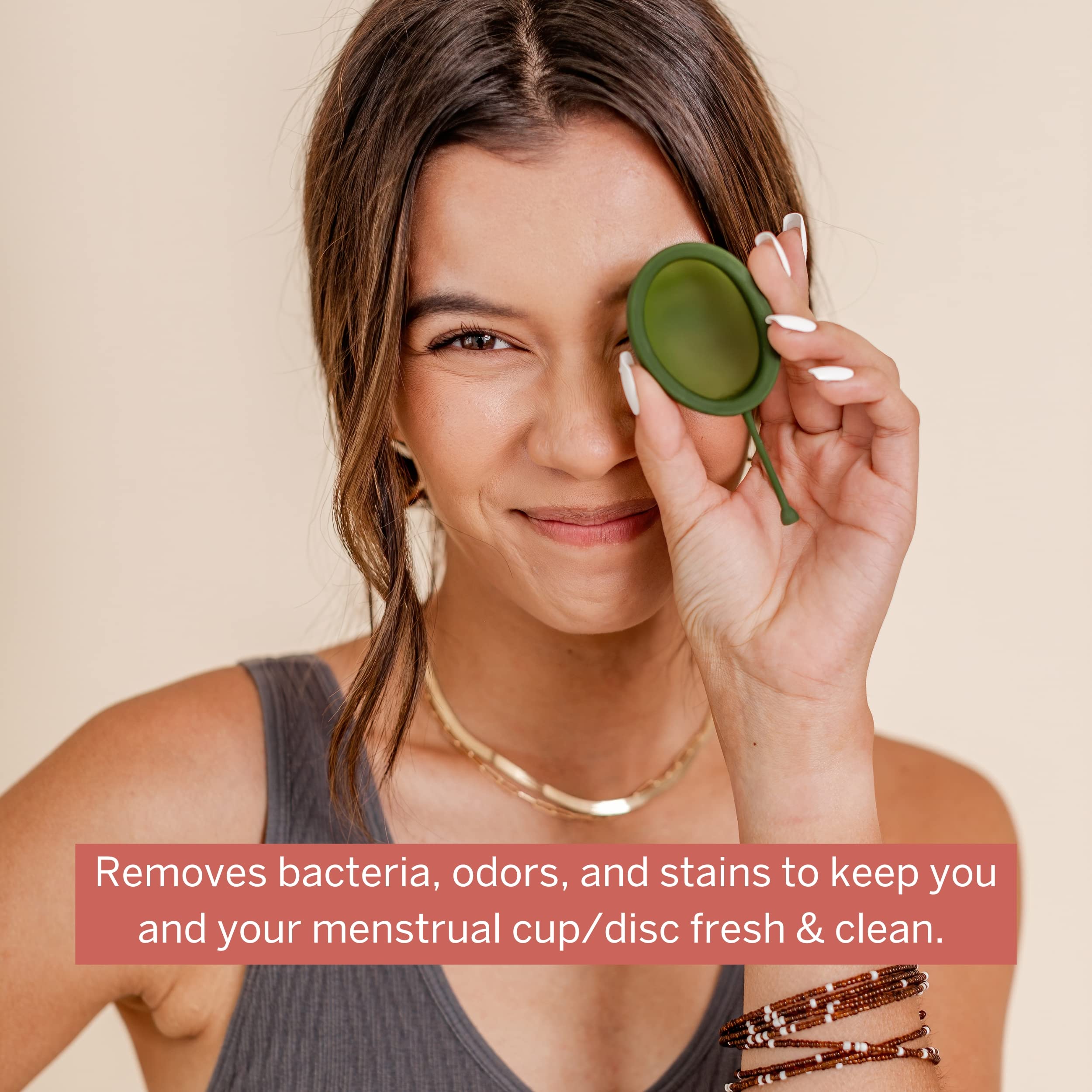 Menstrual Cup Wash - Best Formula to Wash Your Period Cups - Organic and Natural Ingredients