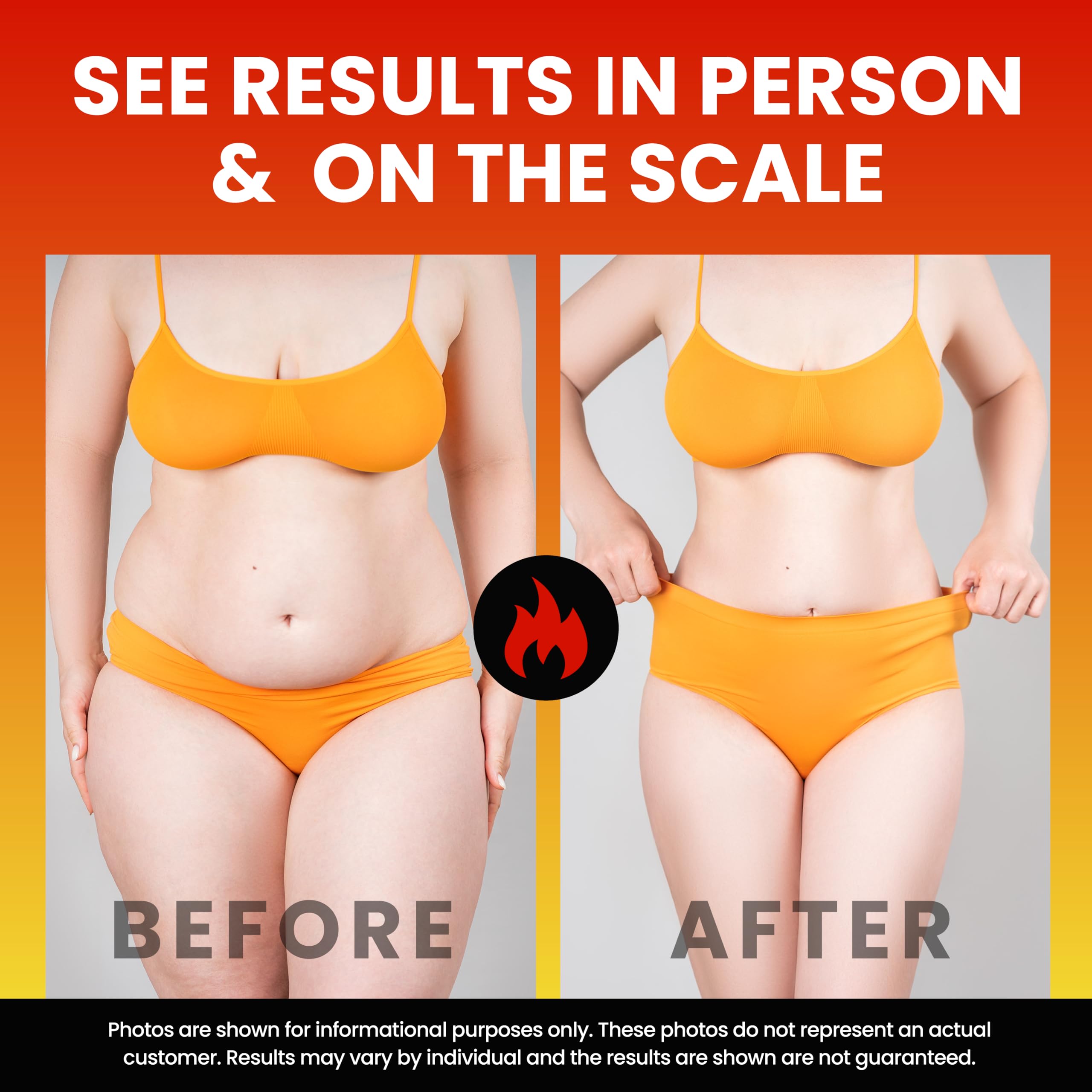 Morning Fat Burner Gummies for Weight Loss for Women & Men | Thermogenic Belly