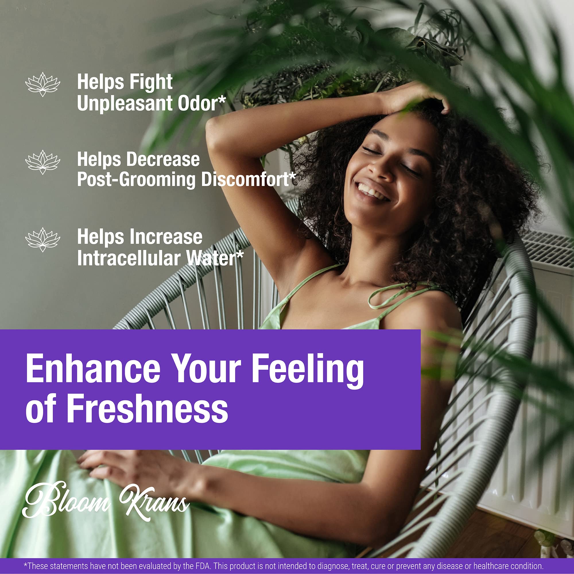 Bloom Krans Vulva Harmony Moisturizer - Vaginal Moisturizer for Women | Dryness, Vaginitis, Itch Relief